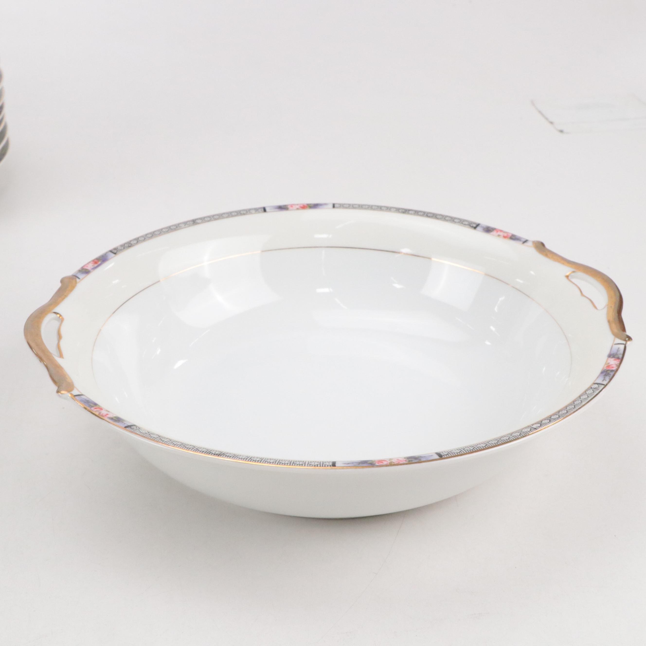 Noritake "Seville" Porcelain Dinnerware, Mid to Late 20th Century