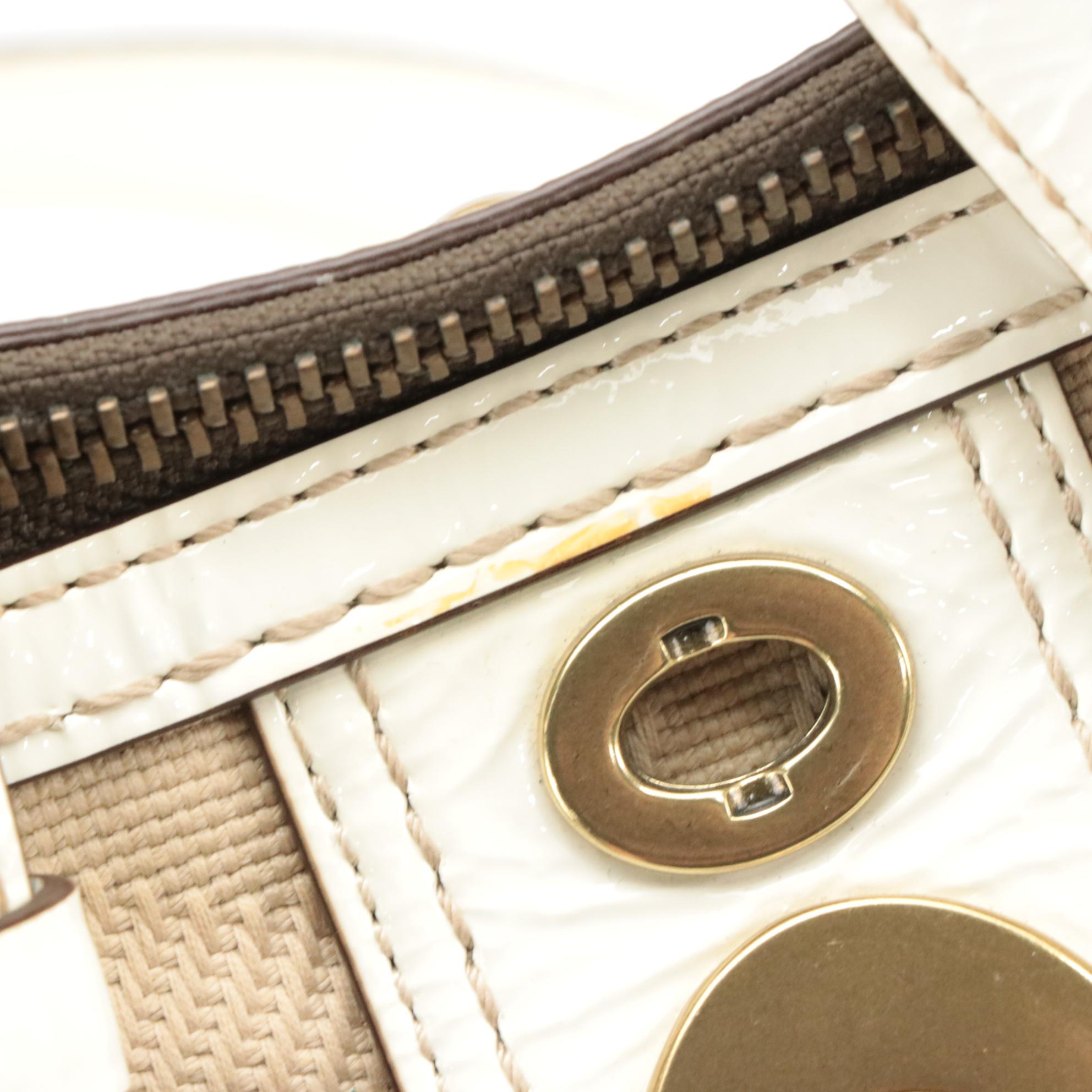 Coach Legacy Lily 65th Anniversary 11968 Satchel in Canvas and Patent Leather