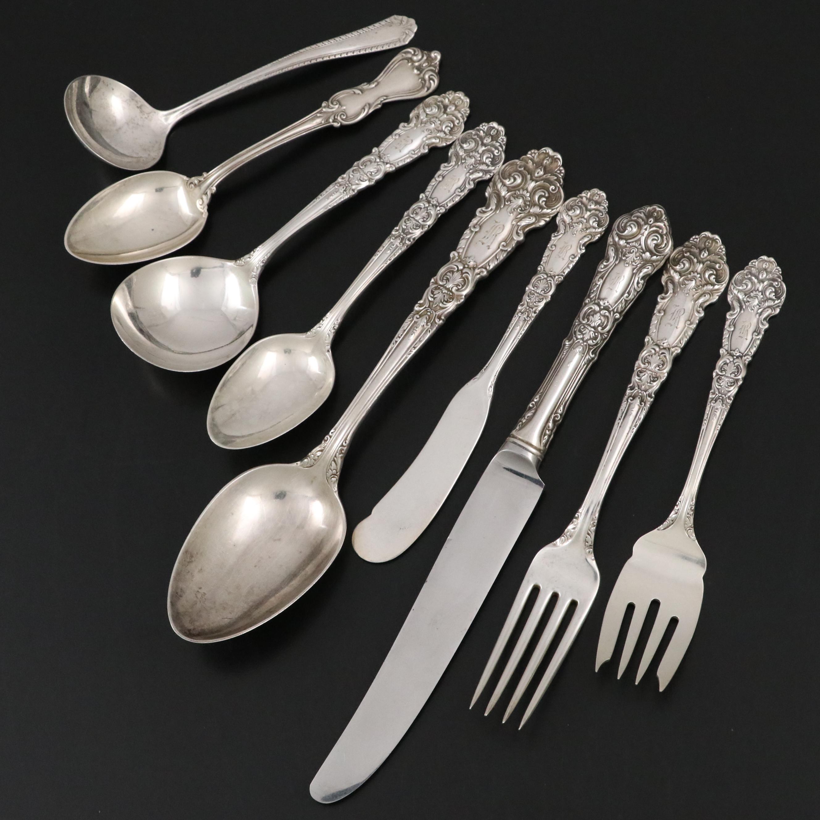 Reed & Barton "French Renaissance" and "Marlborough" Sterling Silver Flatware