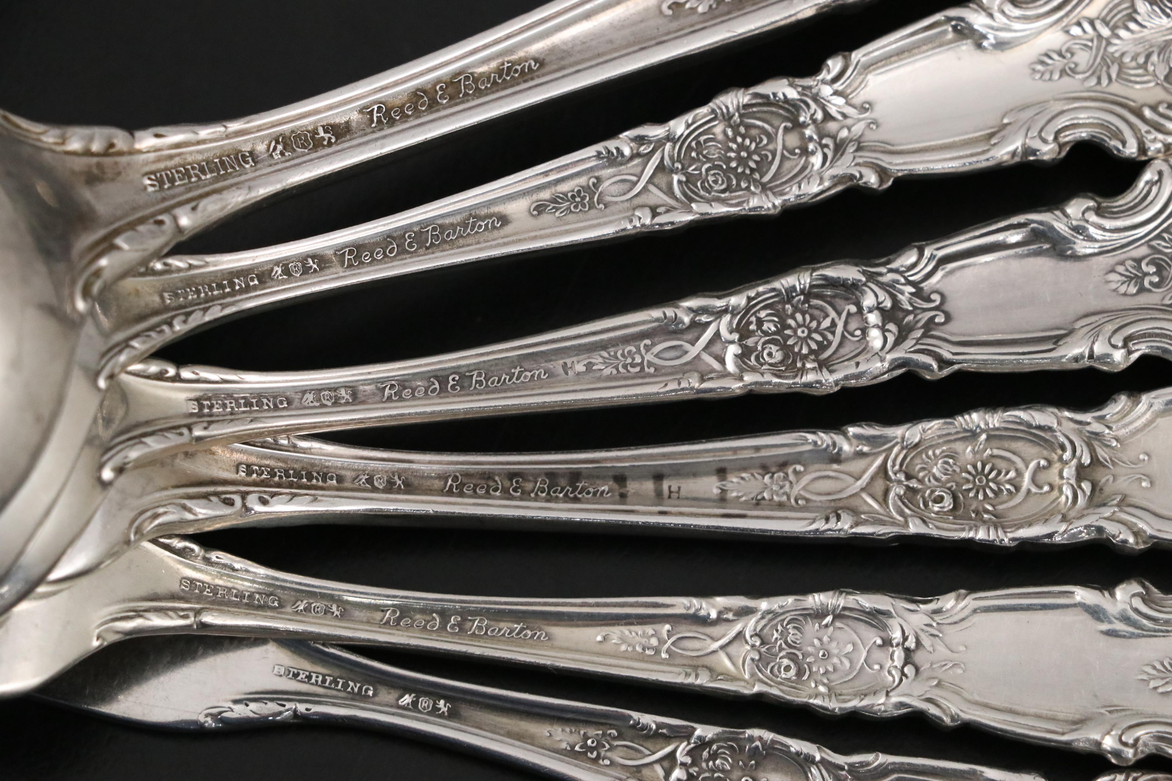 Reed & Barton "French Renaissance" and "Marlborough" Sterling Silver Flatware