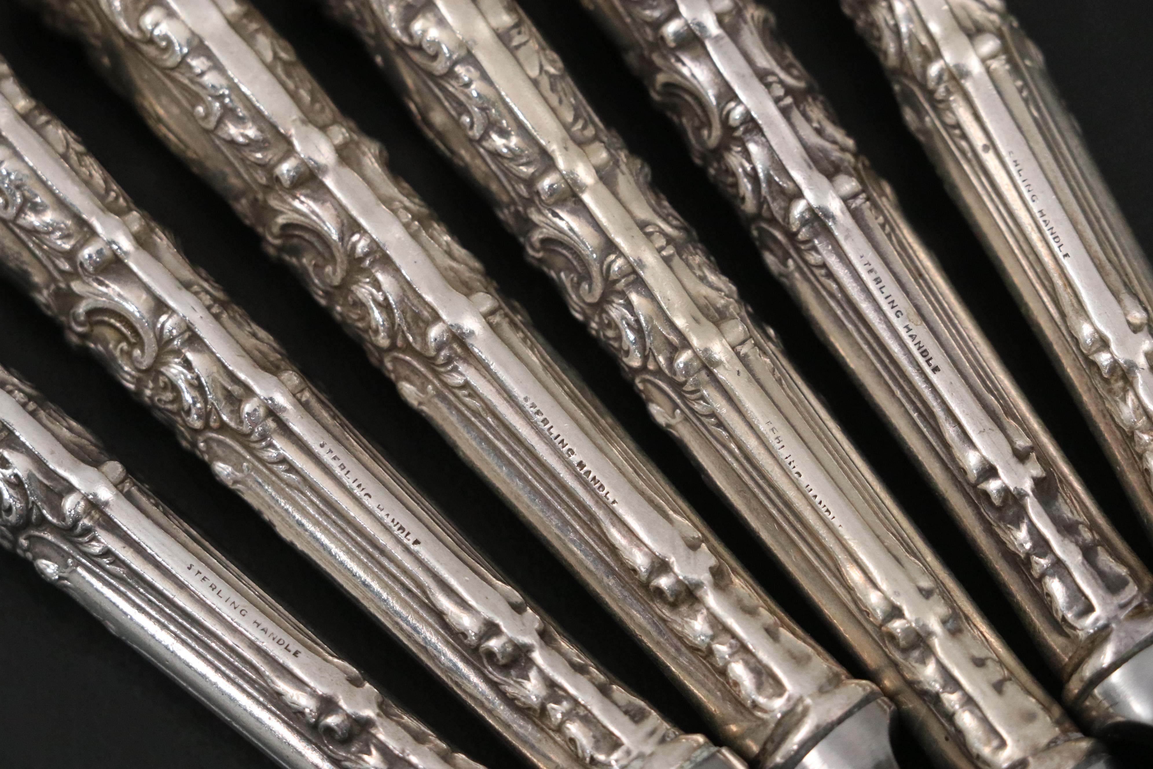 Reed & Barton "French Renaissance" and "Marlborough" Sterling Silver Flatware