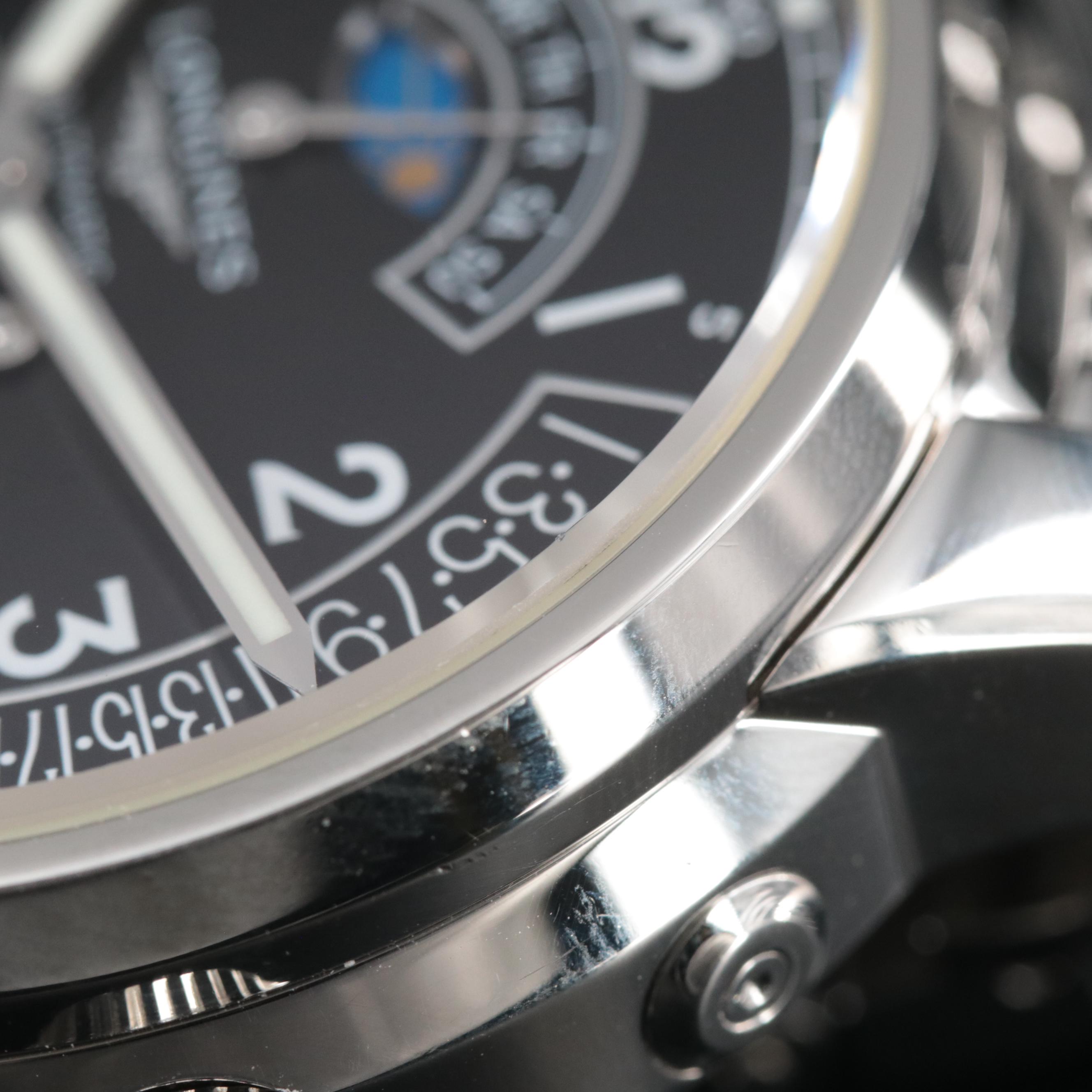 Longines Saint-Imier 44mm Steel Black Automatic Watch