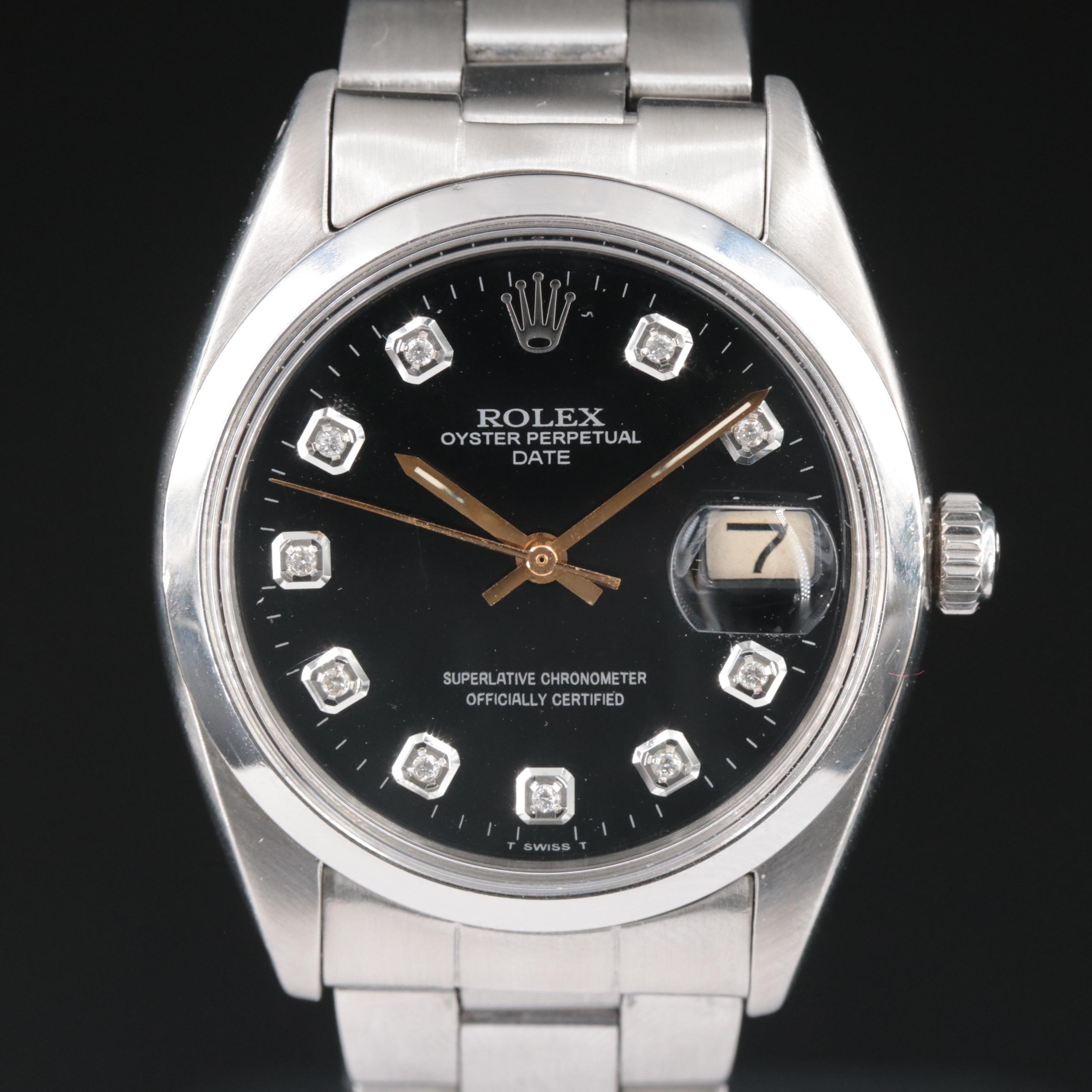 1962 Rolex Oyster Perpetual Date 6694 Watch