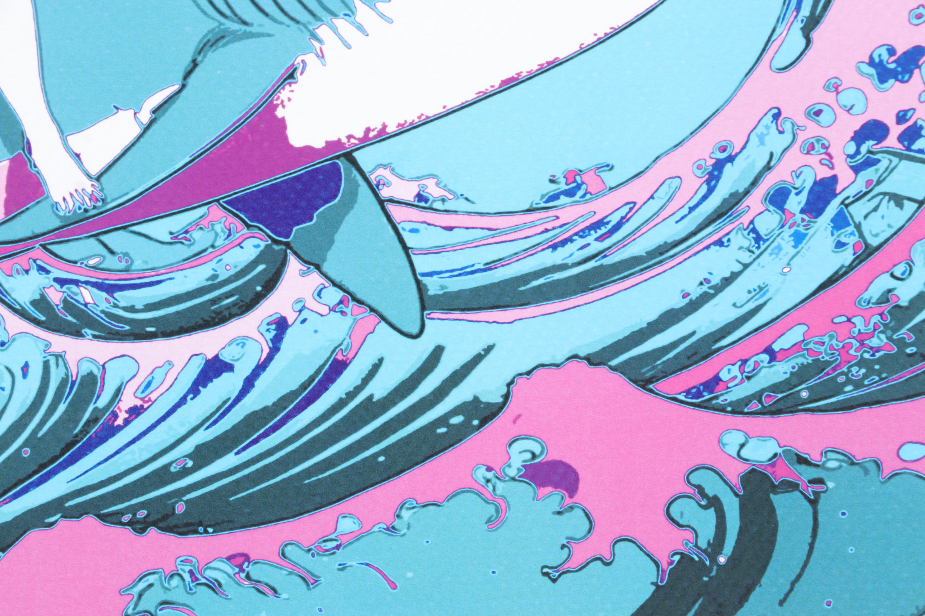 Death NYC Pop Art Graphic Print Featuring Snow White, 2023