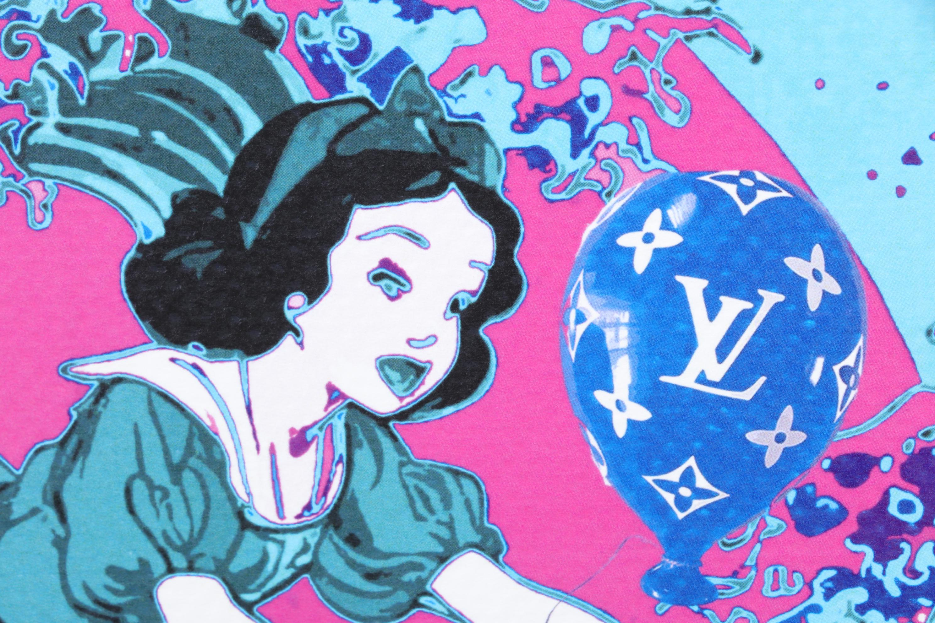 Death NYC Pop Art Graphic Print Featuring Snow White, 2023