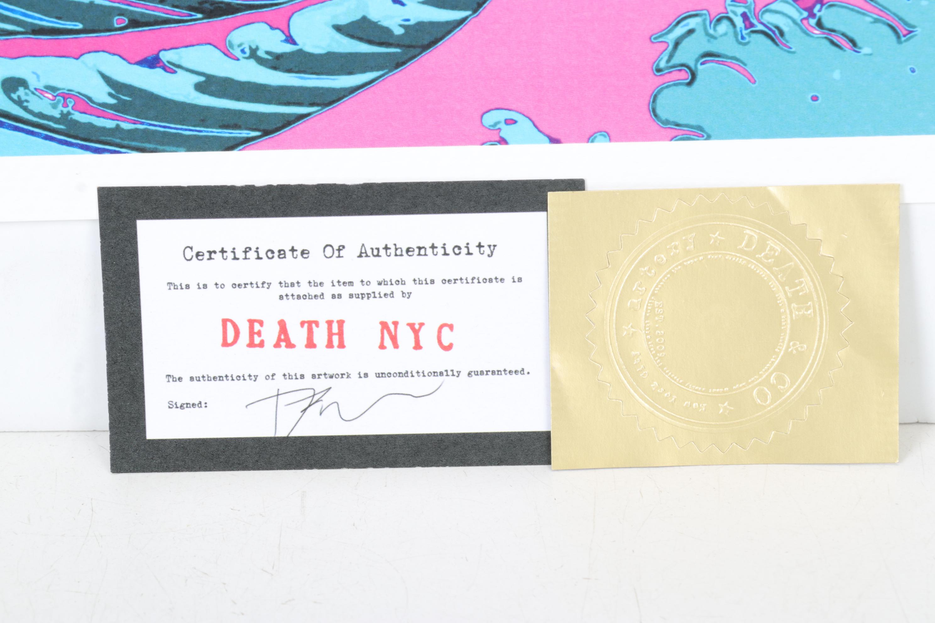 Death NYC Pop Art Graphic Print Featuring Snow White, 2023