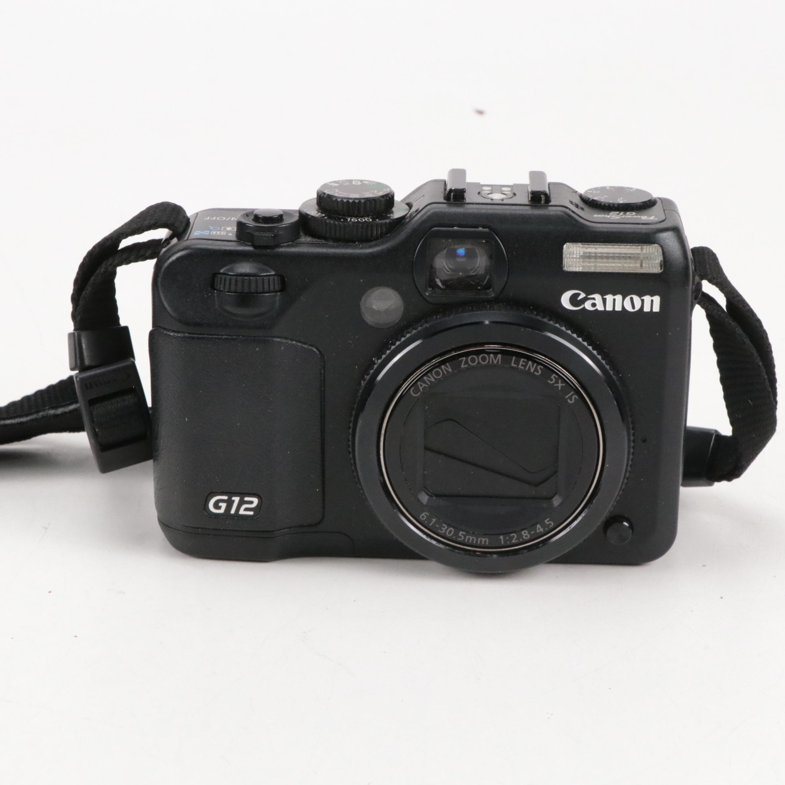 Canon Powershot SX700 HS and G12 Digital Camera with More