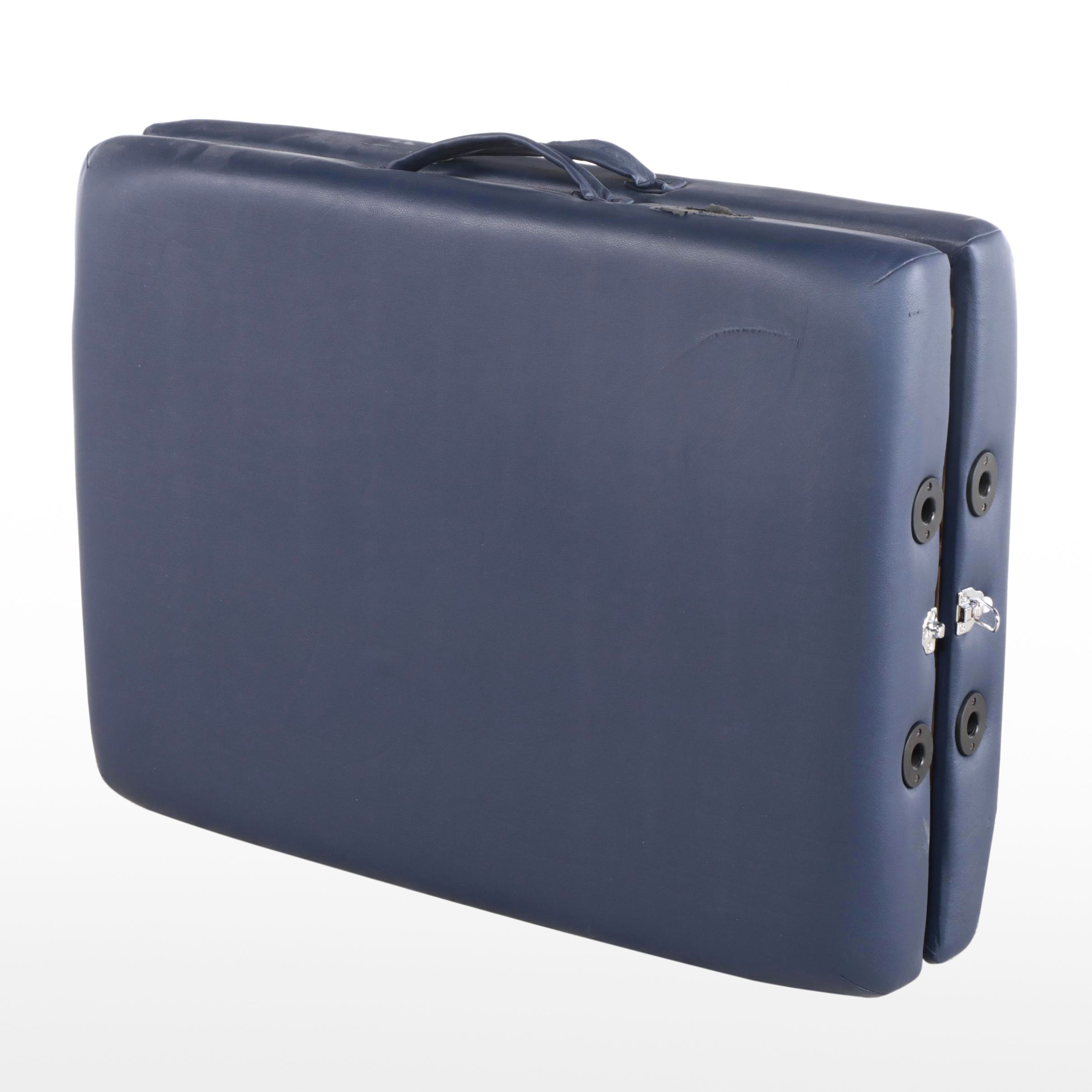 Master Foam Massage Table with Finished Wood Legs