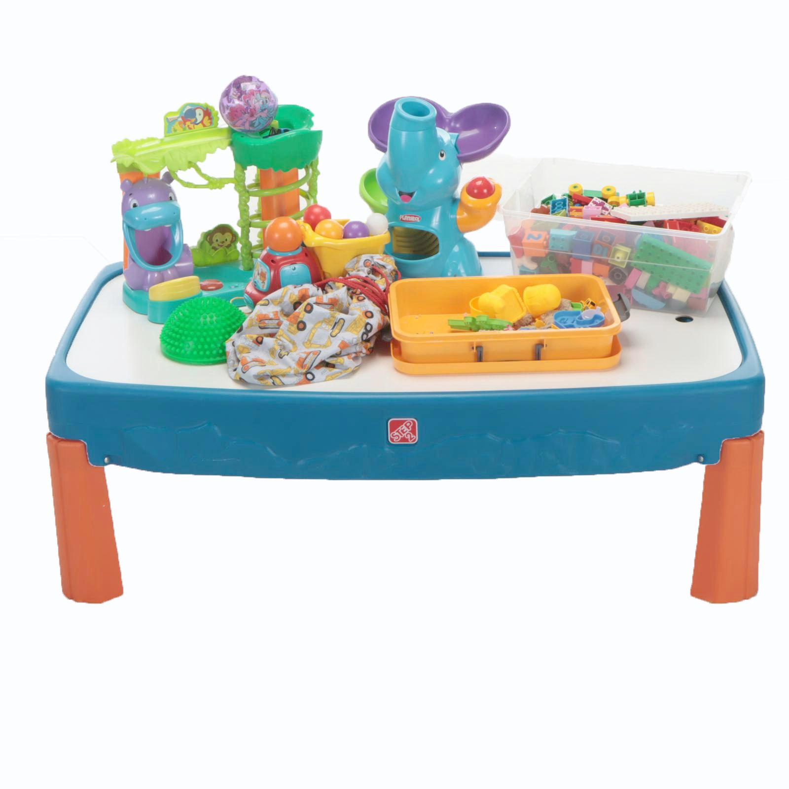 Step2 Hot Wheels Car & Track Play Table with More Educational and Baby Toys