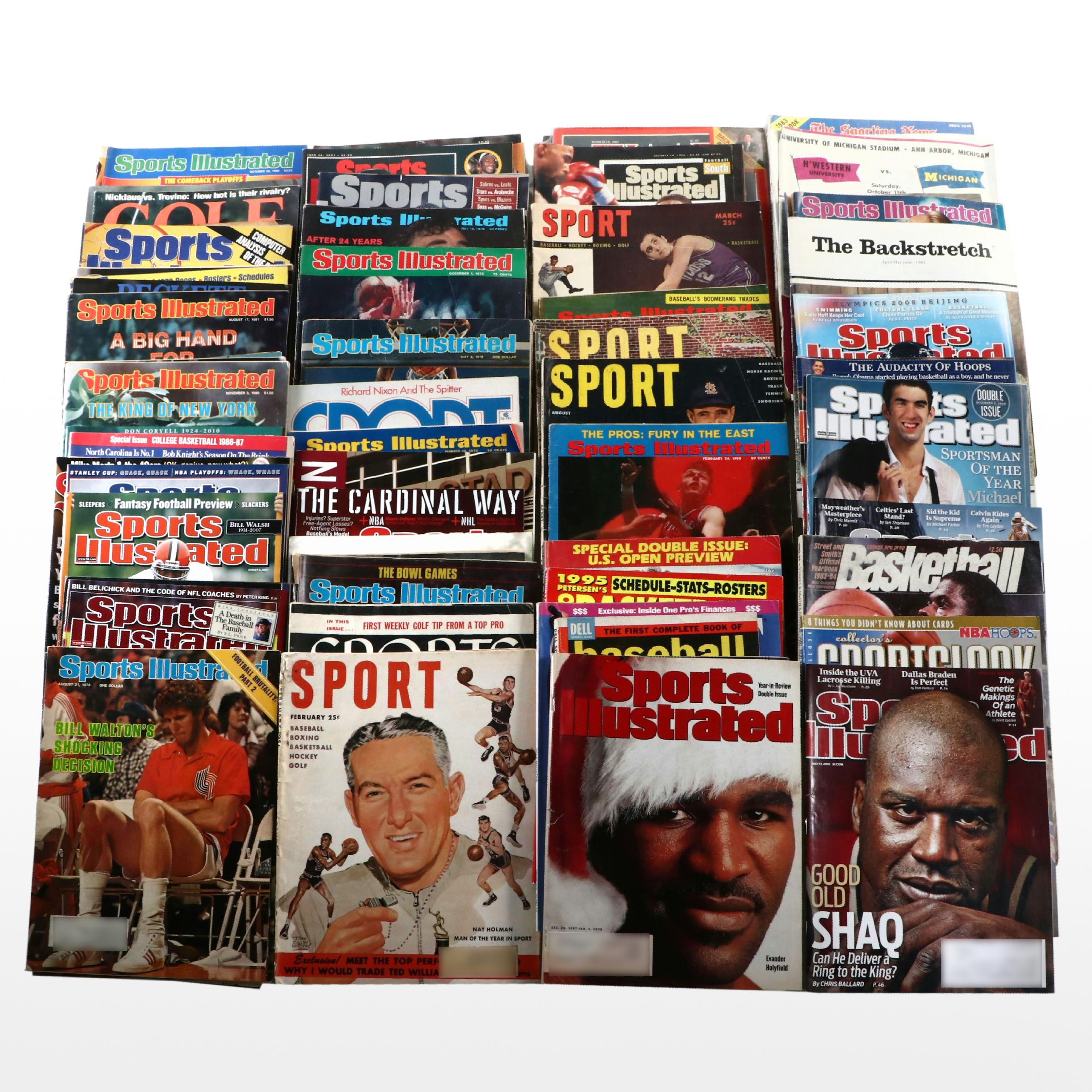 "Beckett," "Golf Digest," "Sports Illustrated," and More Sports Magazines