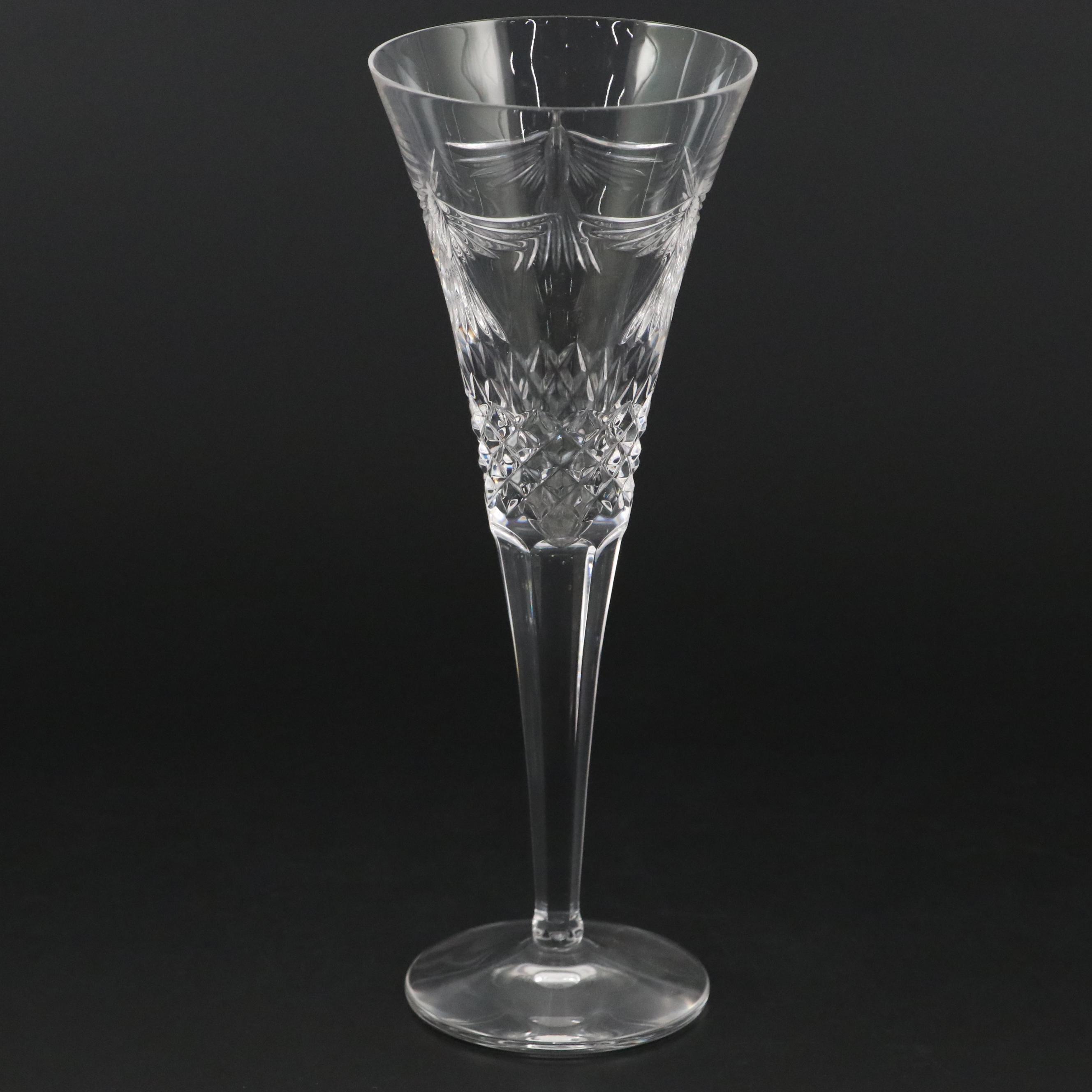 Waterford Crystal Millennium Series "Peace" Champagne Flute