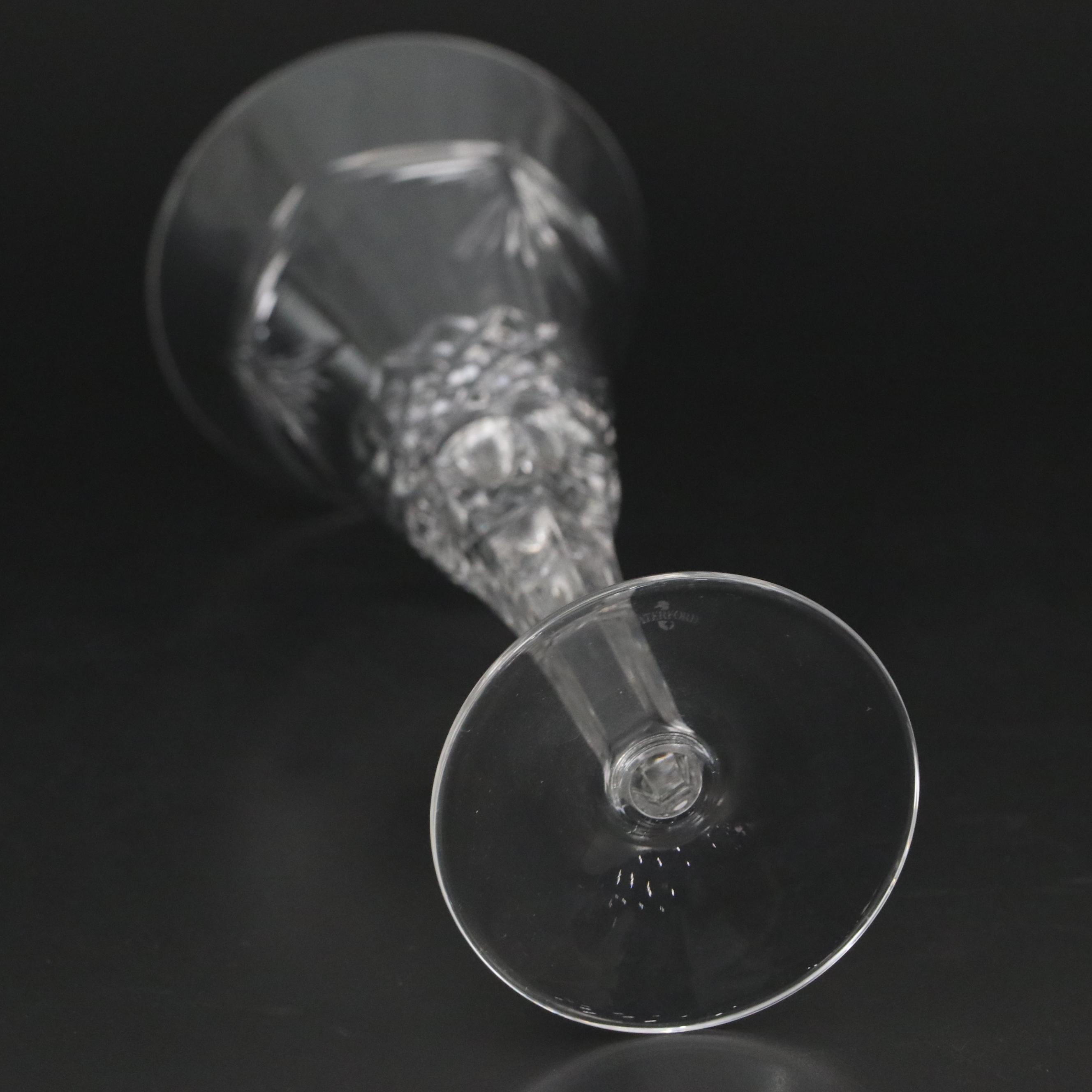 Waterford Crystal Millennium Series "Peace" Champagne Flute