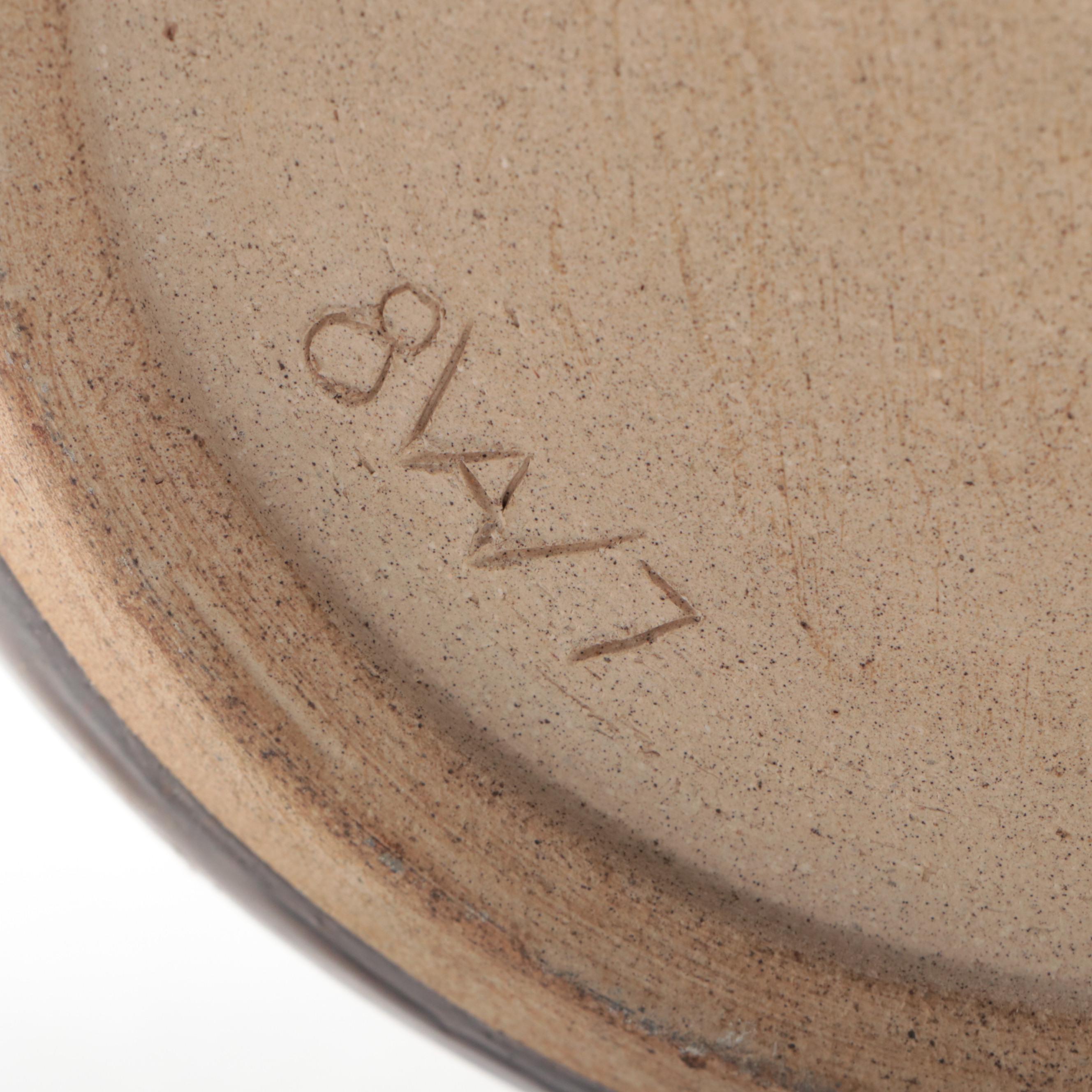 Wheel Thrown Art Pottery Vase