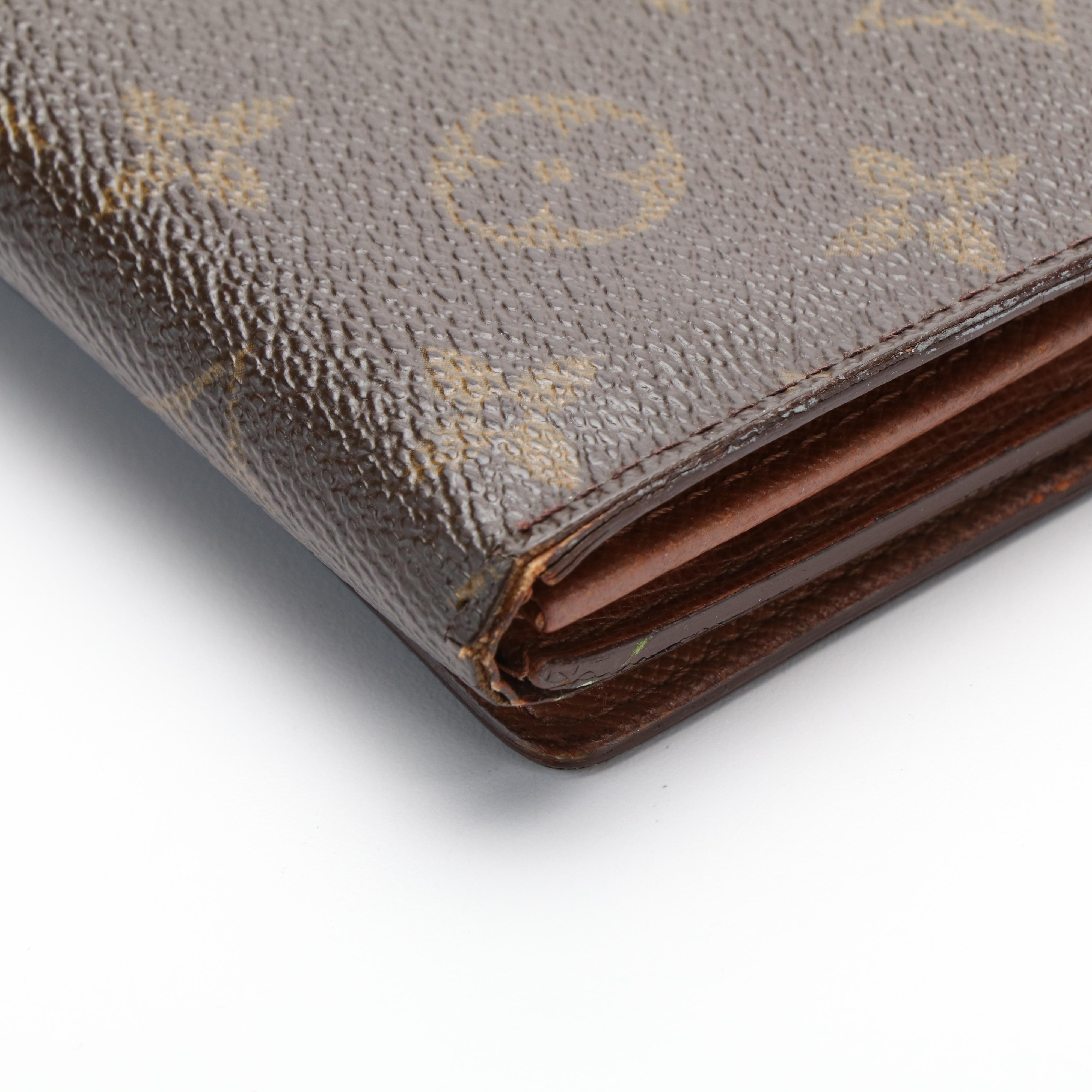 Louis Vuitton Porte Tresor Wallet in Monogram Coated Canvas