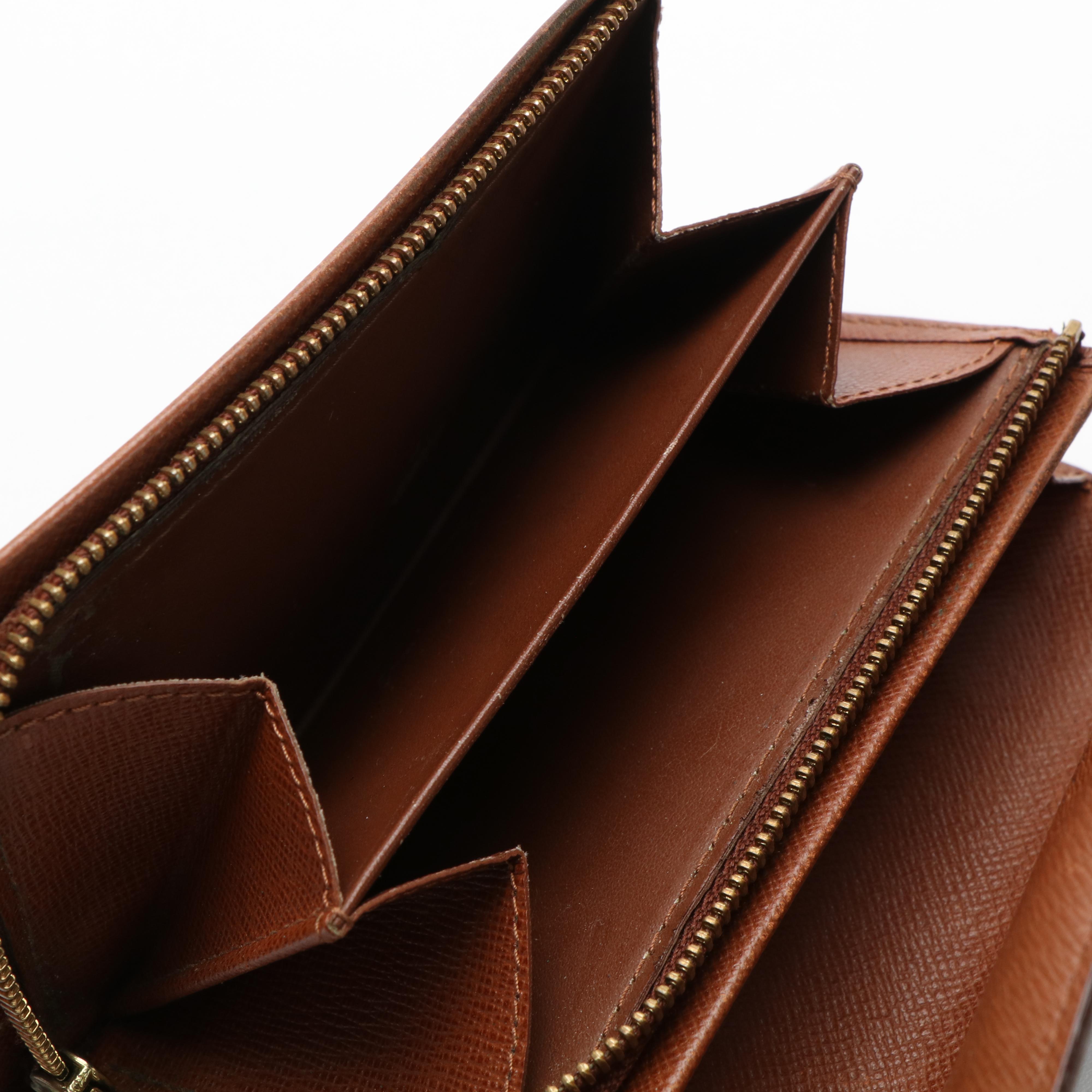 Louis Vuitton Porte Tresor Wallet in Monogram Coated Canvas