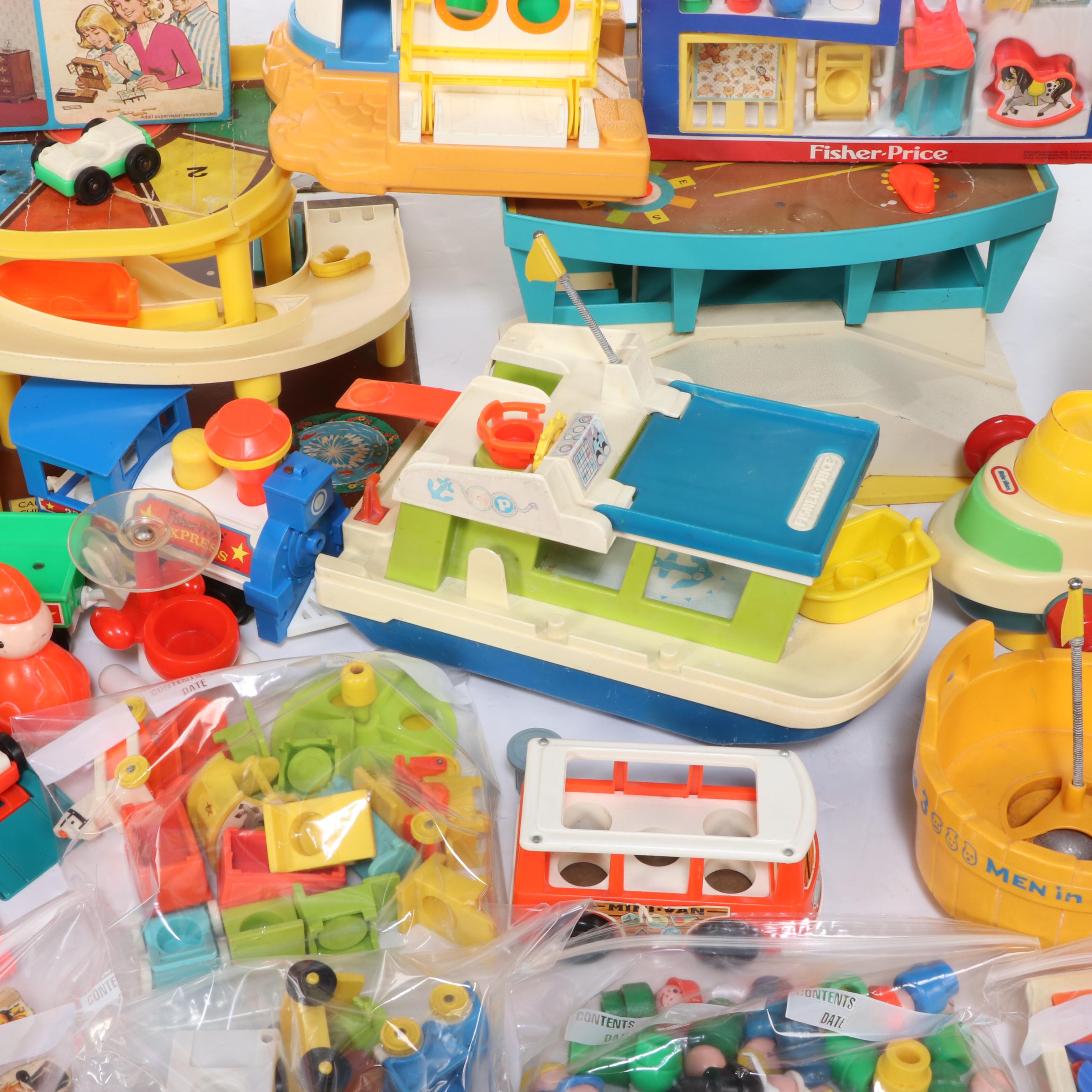 Fisher-Price "Little People Nursery" Play Set with More Little People Toys