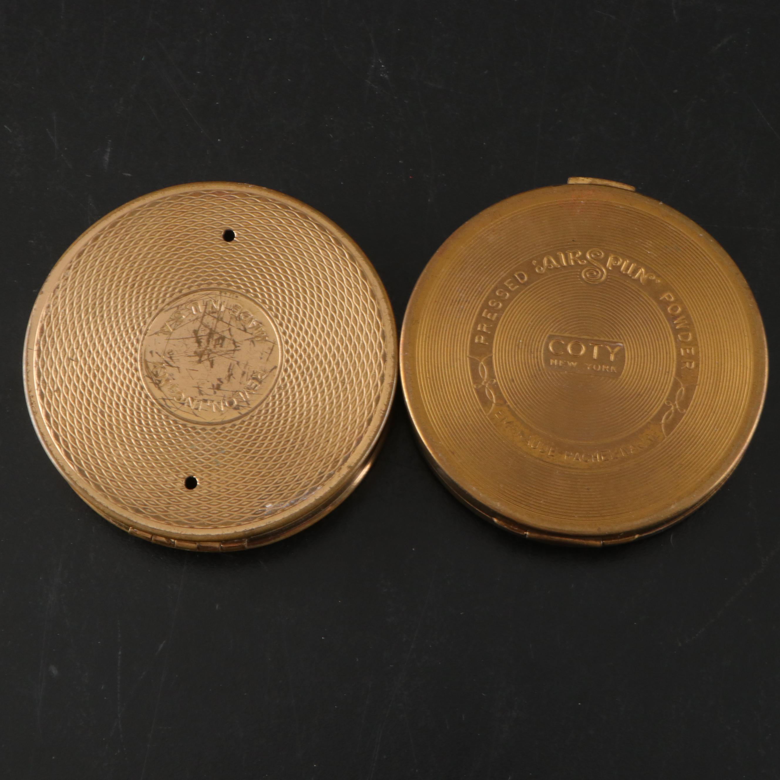 German Glico Bakelite Desk Set In Case with Compacts, Pillboxes, and More Décor