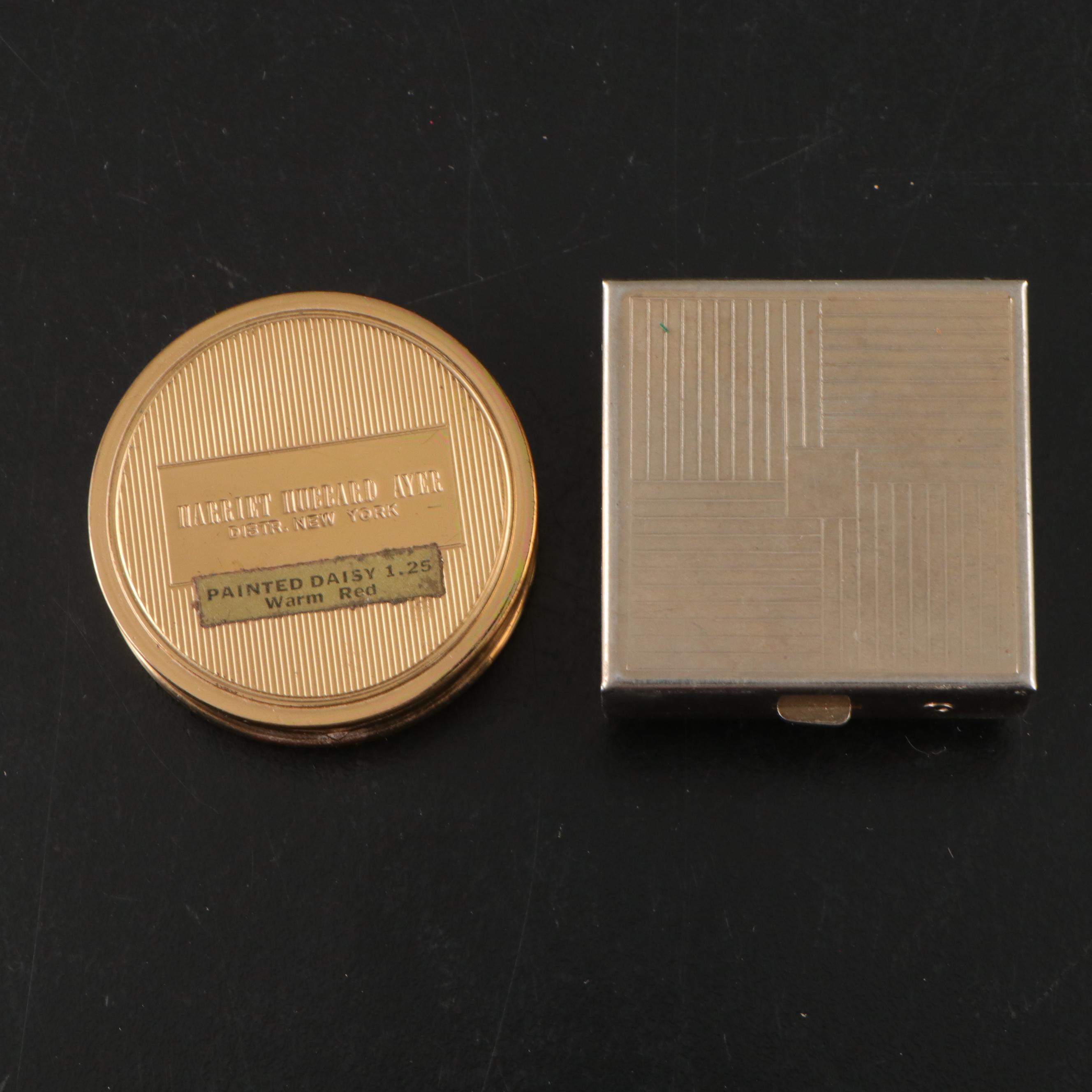 German Glico Bakelite Desk Set In Case with Compacts, Pillboxes, and More Décor