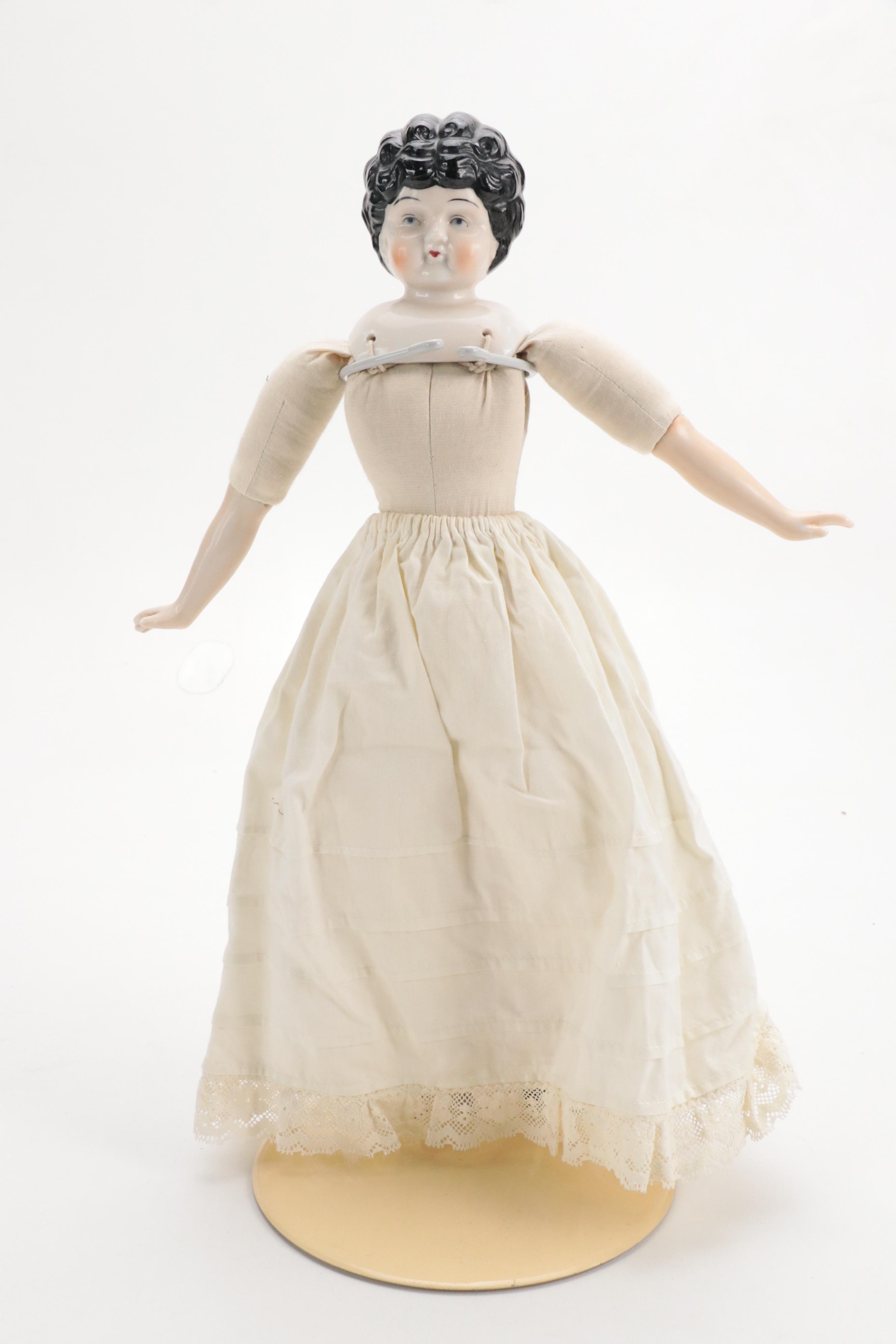 Bye Lo Baby  with China Head Dolls