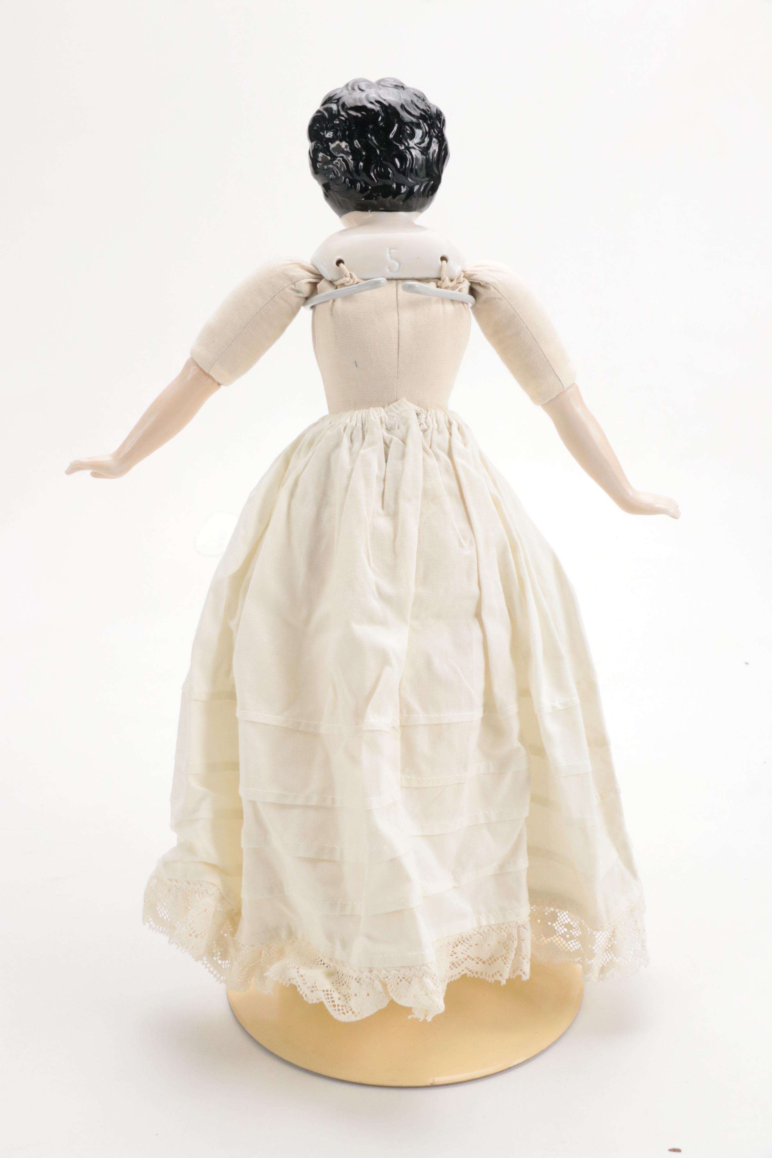 Bye Lo Baby  with China Head Dolls