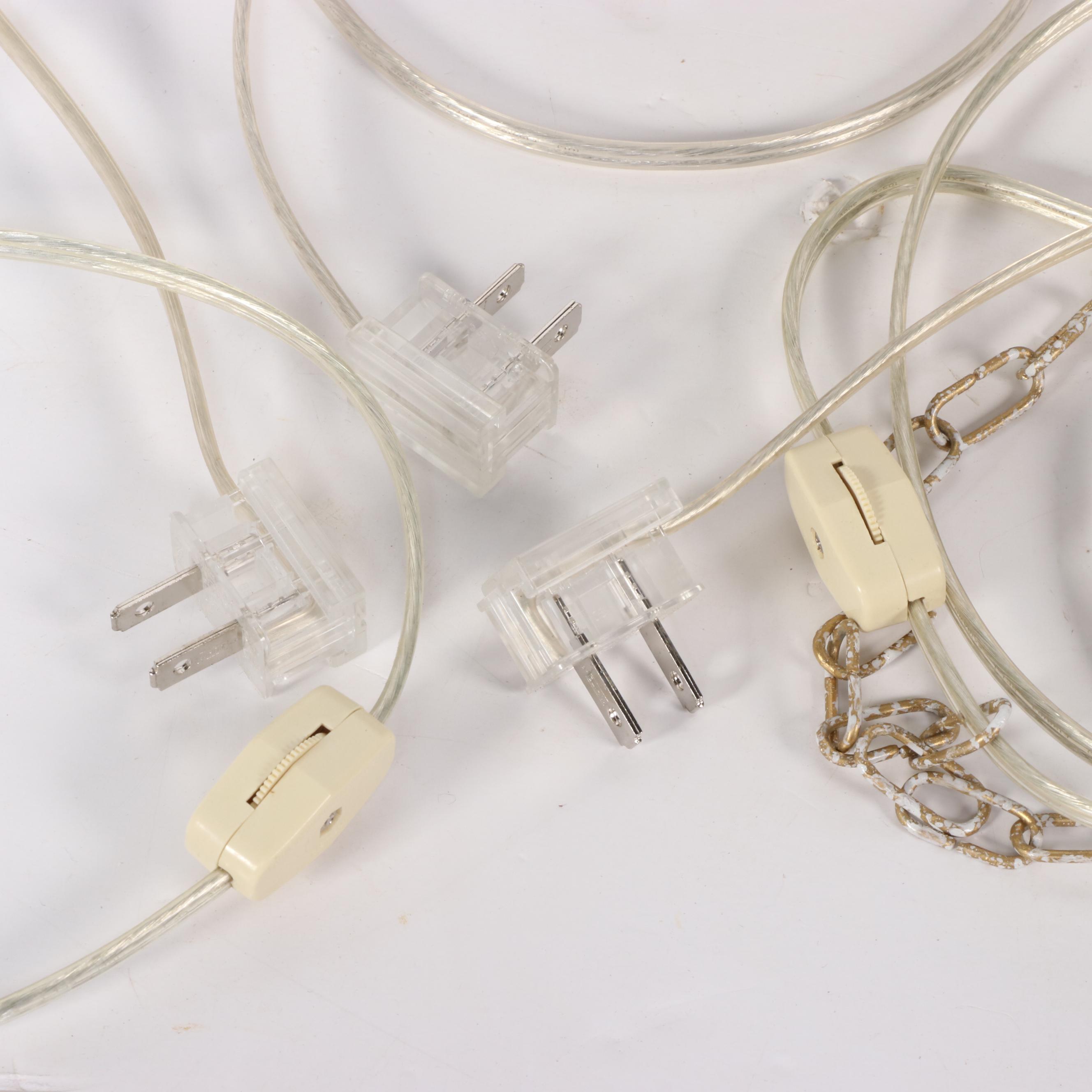 Arhaus "Marrakesh" Pierced Distressed Finish Metal Pendants Lights