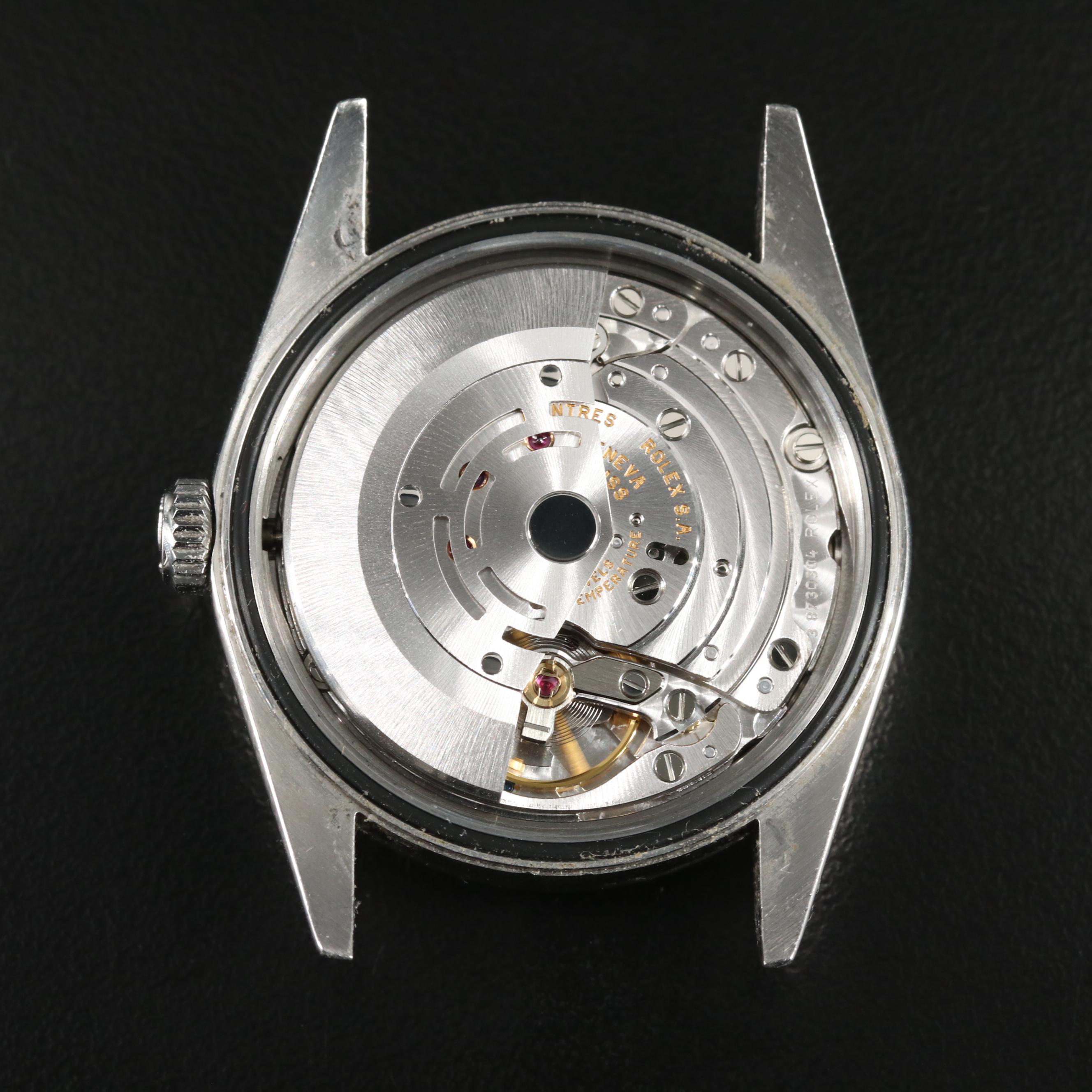 2000 Rolex Datejust Silver Roman Dial Watch