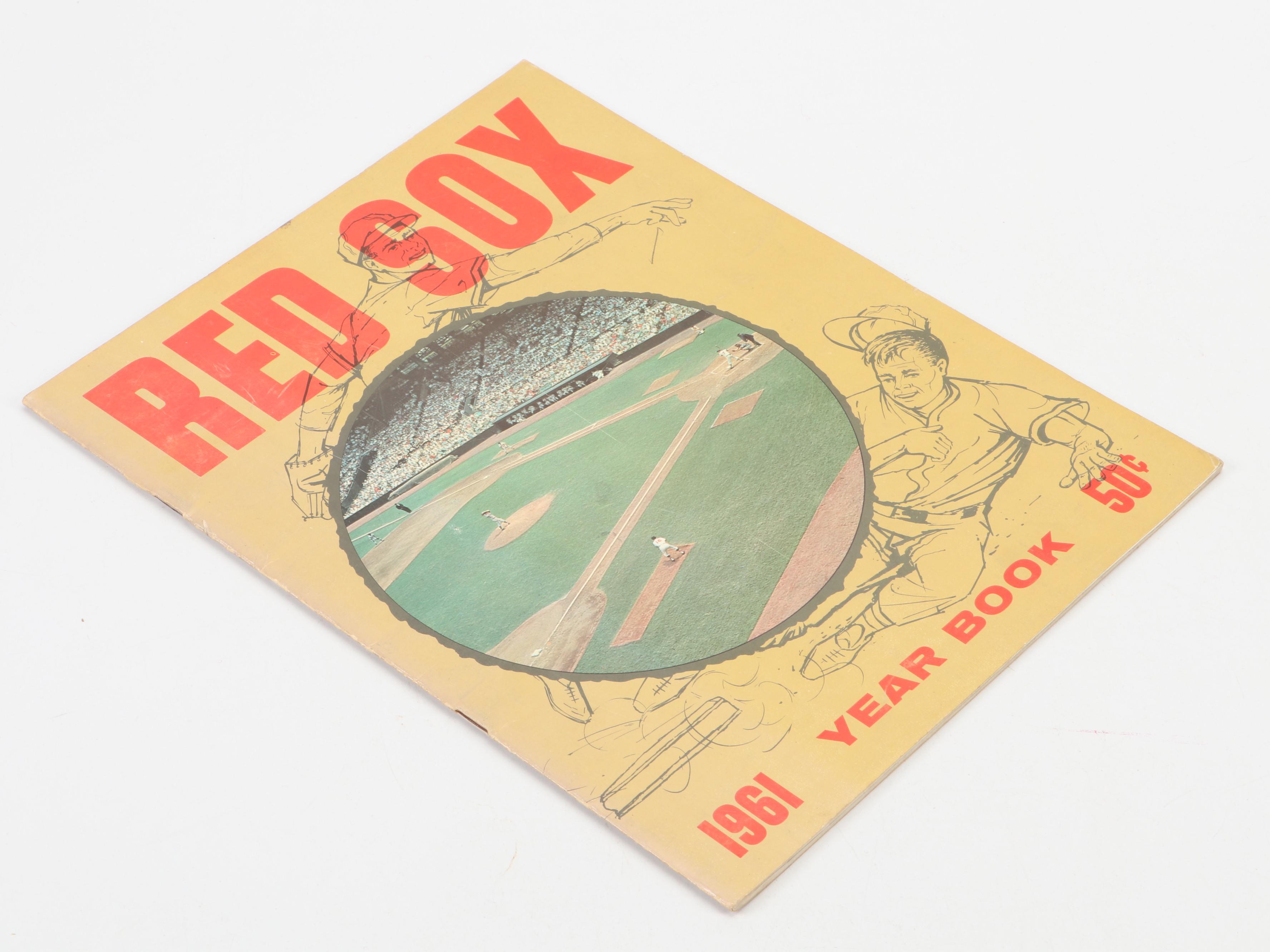 1960s Boston Red Sox Yearbooks with More