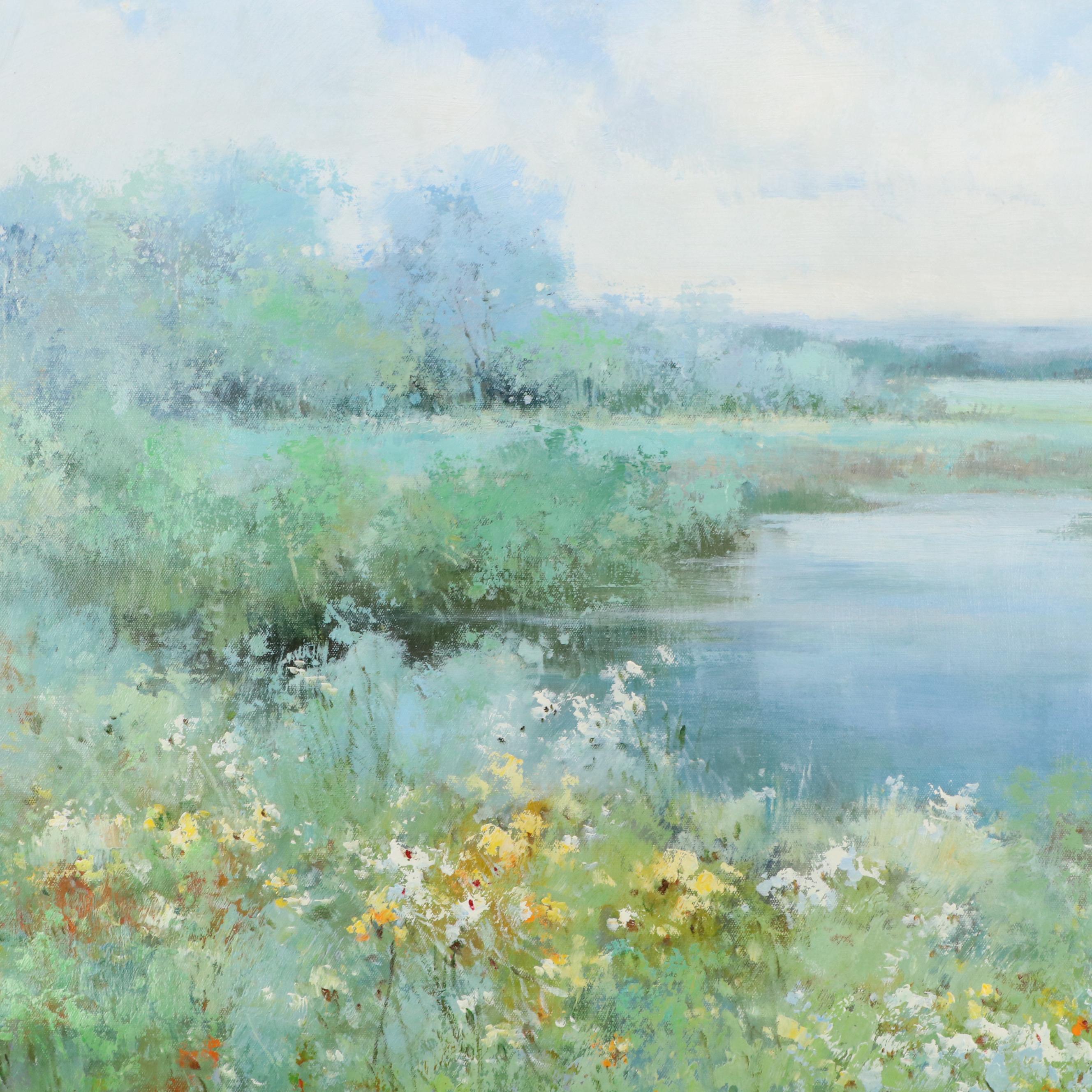 Kingston Landscape Oil Painting, 21st Century