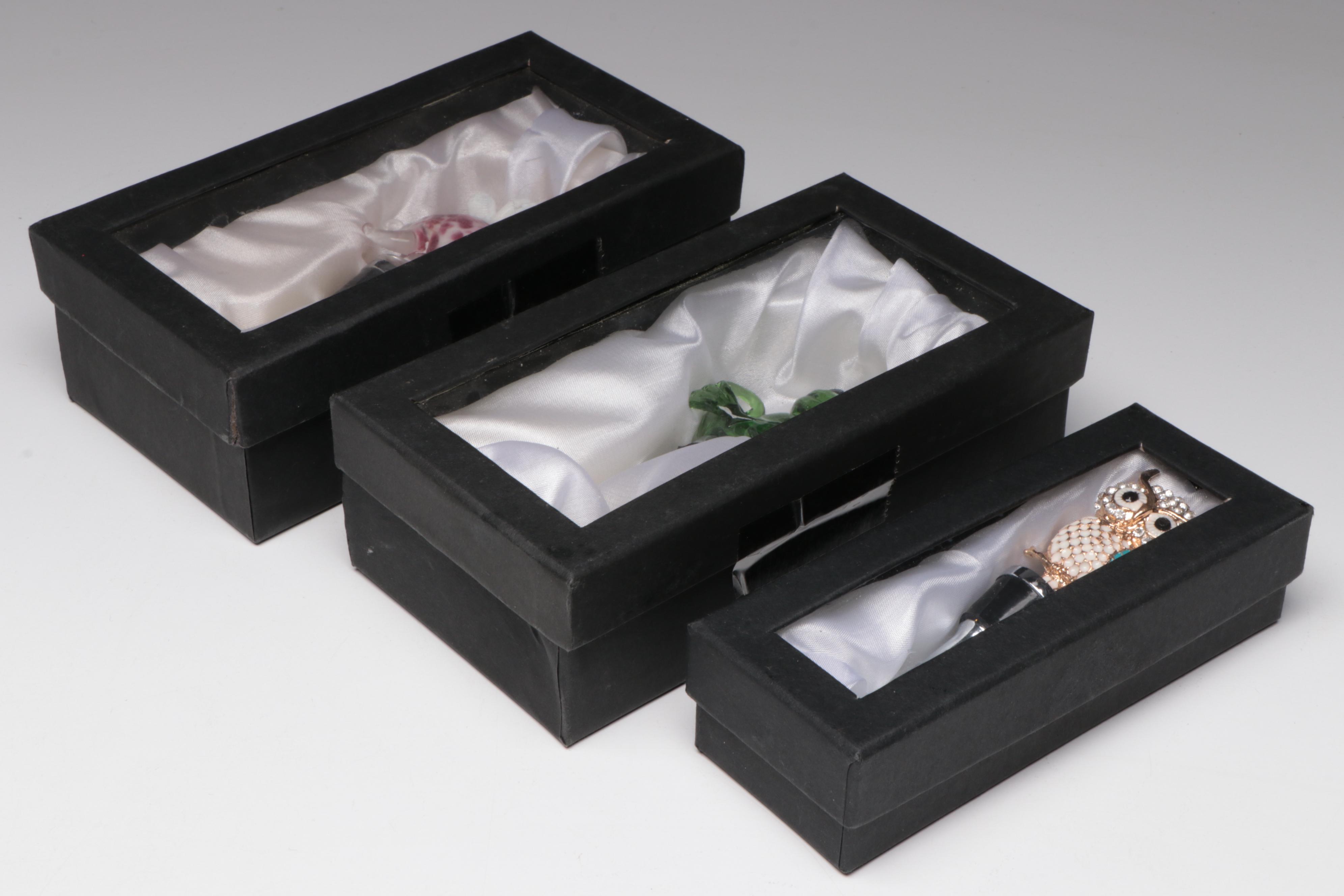 Libbey "Z Stem" Glass Margarita Glasses with Other Glassware and Wine Stoppers