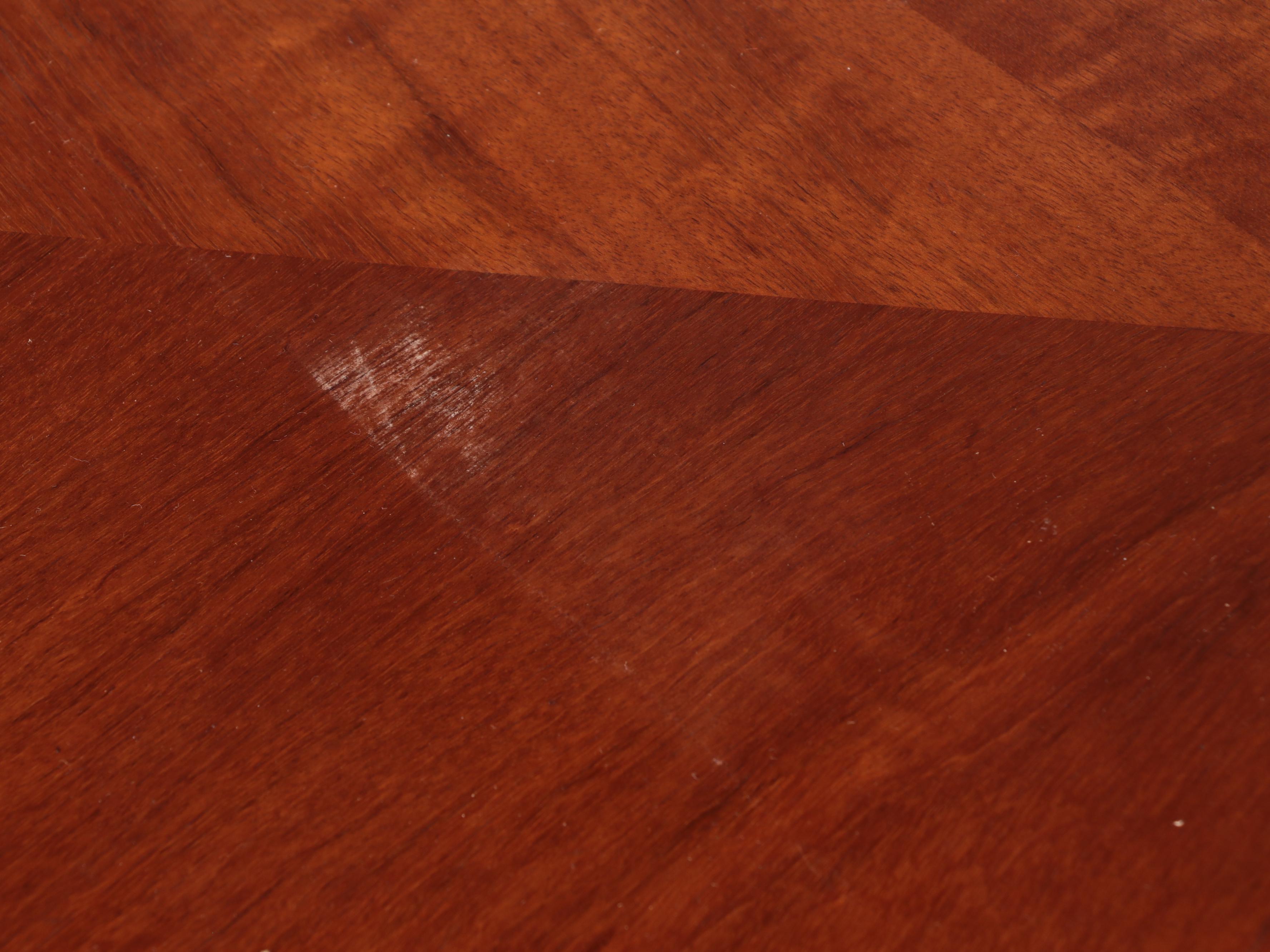 Assembled Five-Piece Modernist Walnut, Aluminum, and Brushed Steel Dining Set