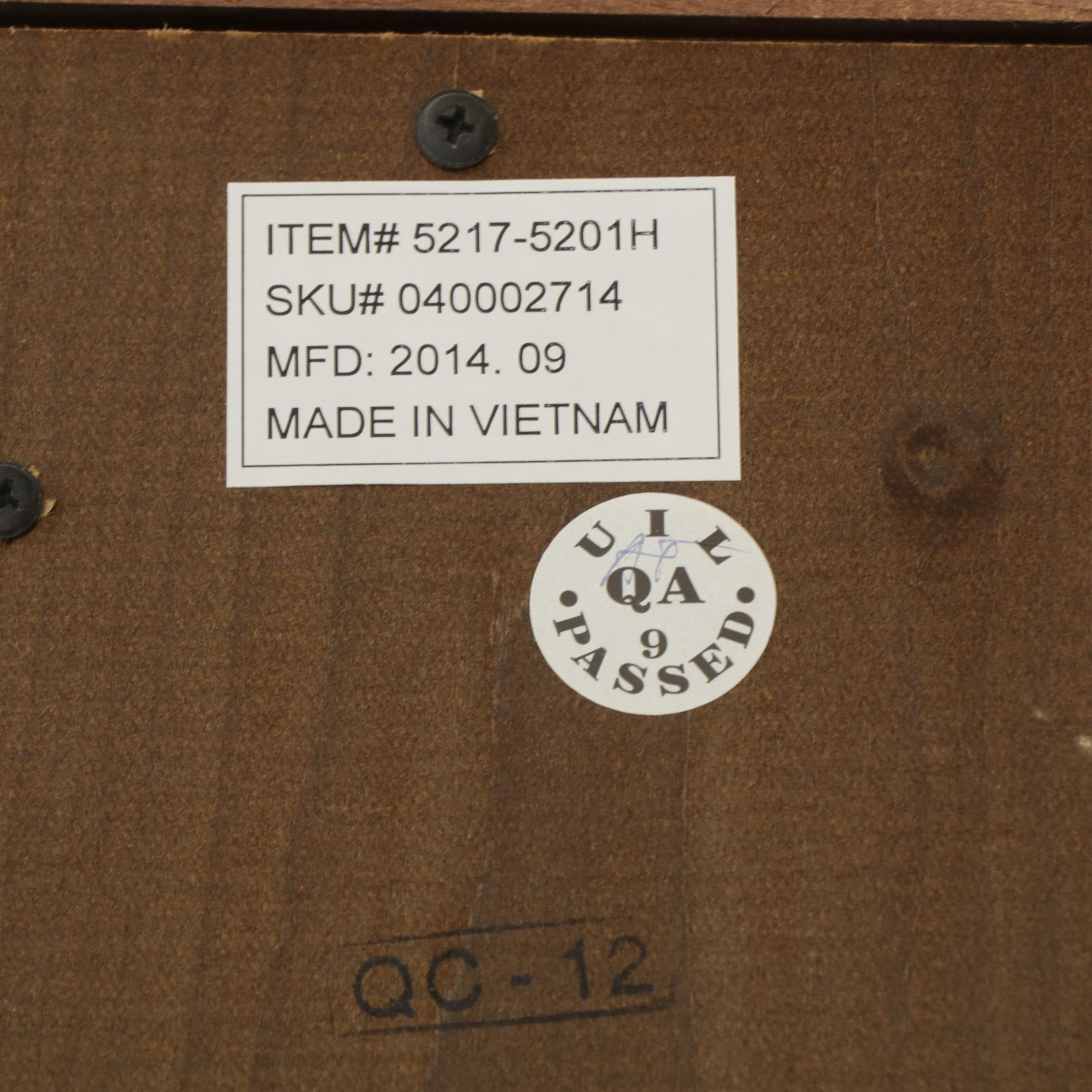 Haverty's Mahogany Finish Desk with Hutch