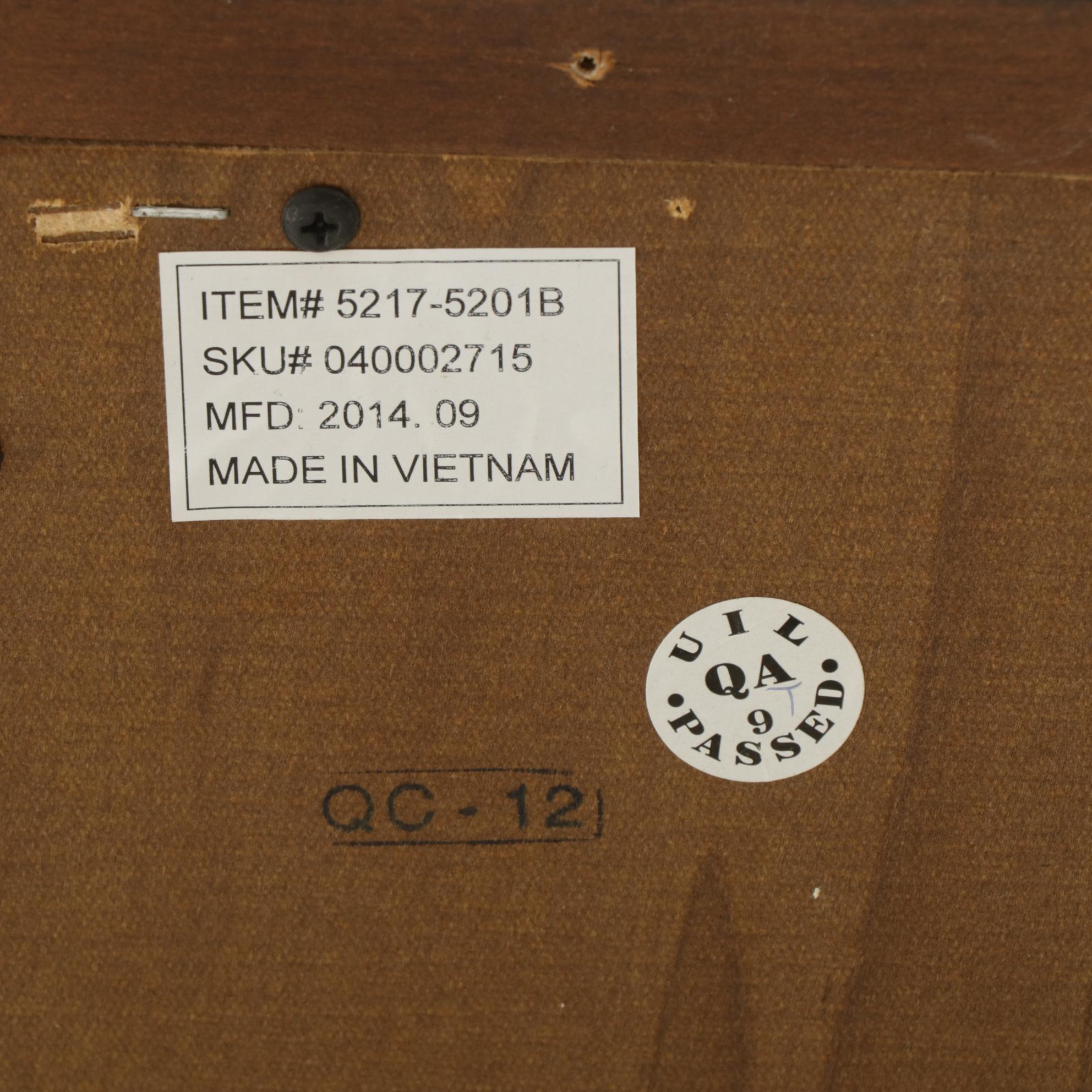 Haverty's Mahogany Finish Desk with Hutch