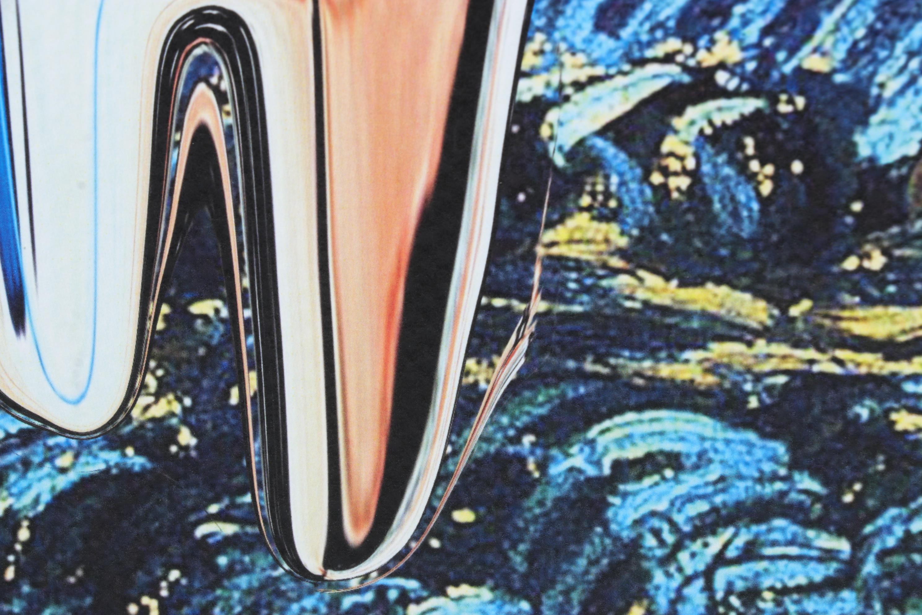 Death NYC Pop Art Graphic Print Homage to Van Gogh Featuring Rolex, 2023