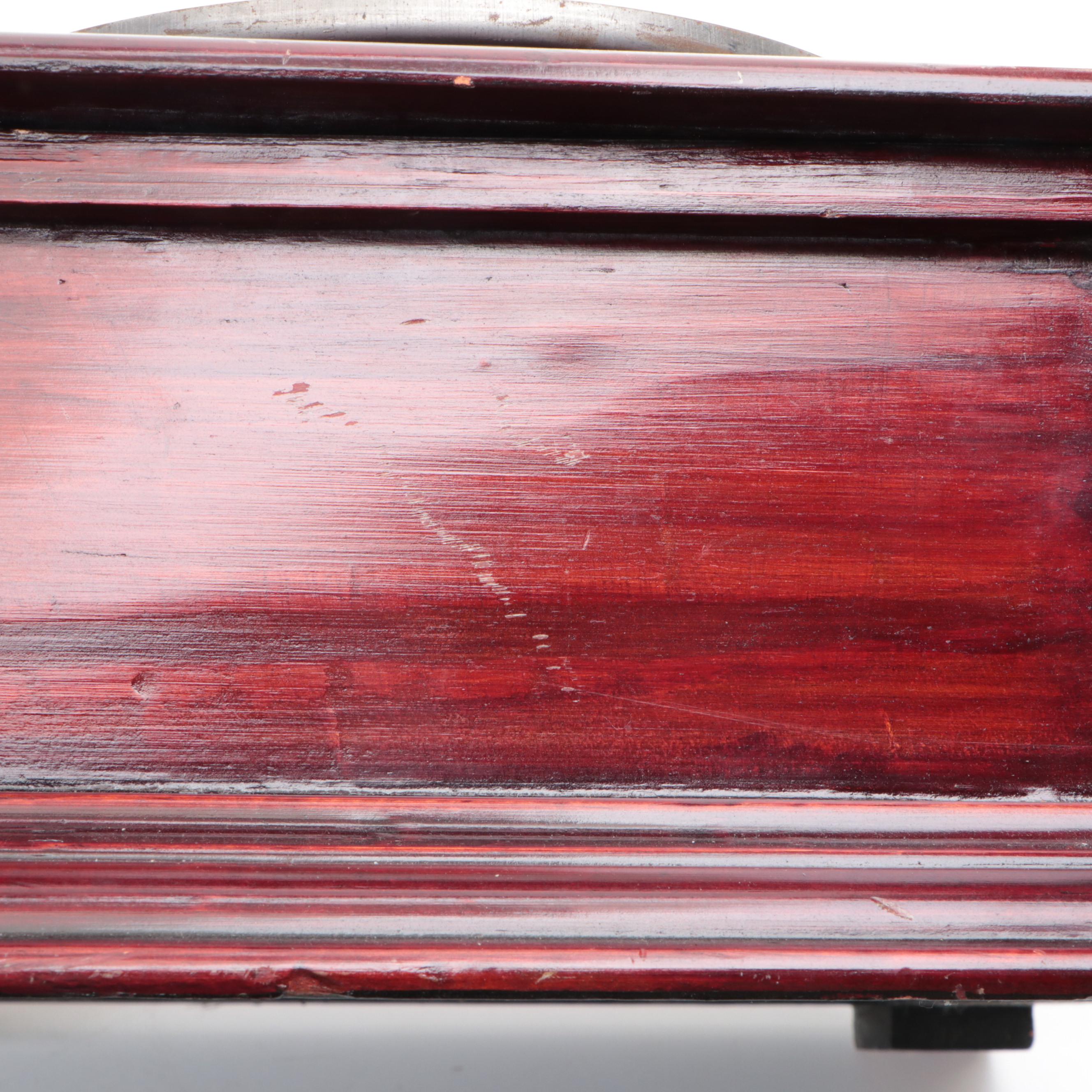 The Gramophone Co. "His Master's Voice" Gramophone with Plaster "Nipper" Statue