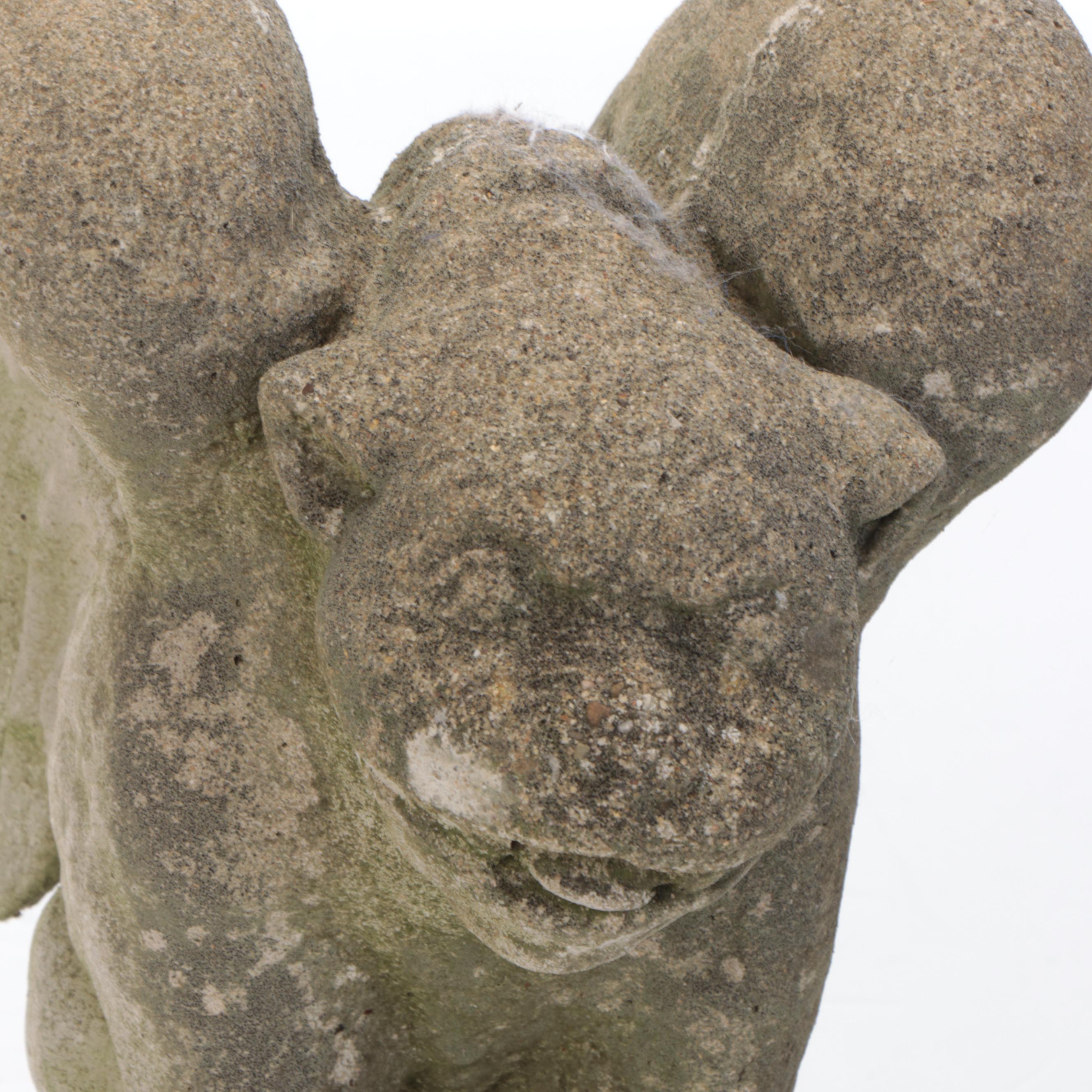 Concrete Gargoyle Garden Sculpture