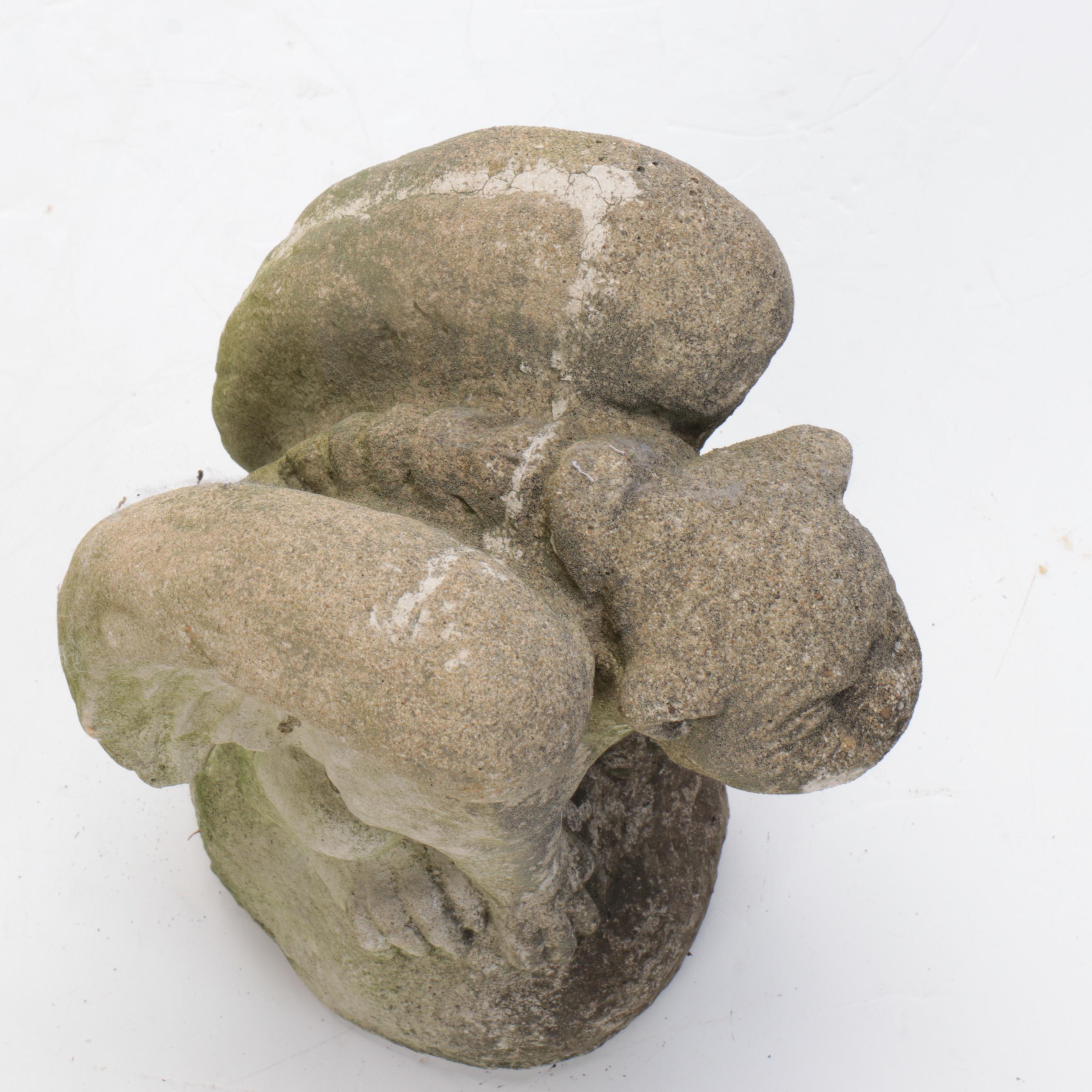 Concrete Gargoyle Garden Sculpture