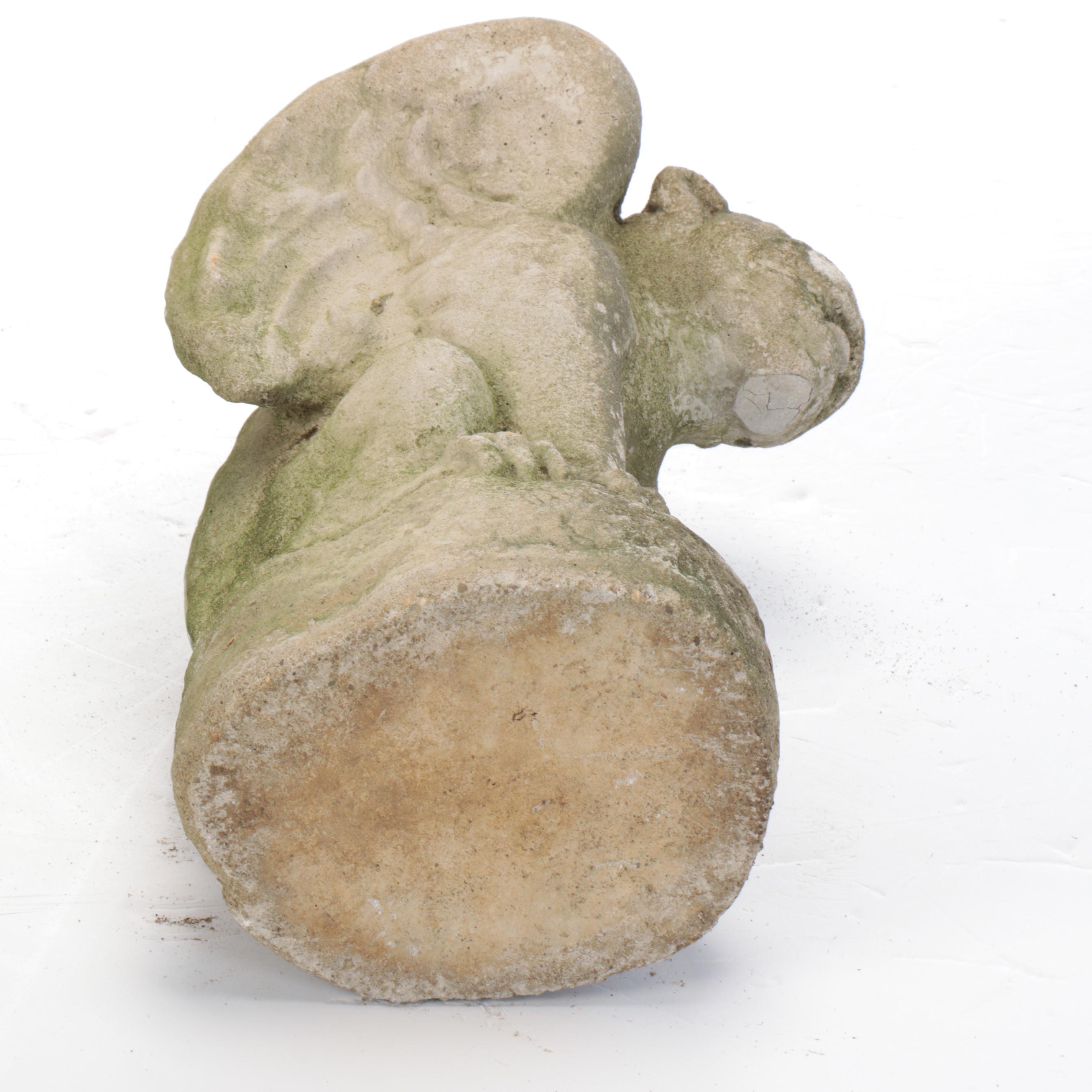 Concrete Gargoyle Garden Sculpture