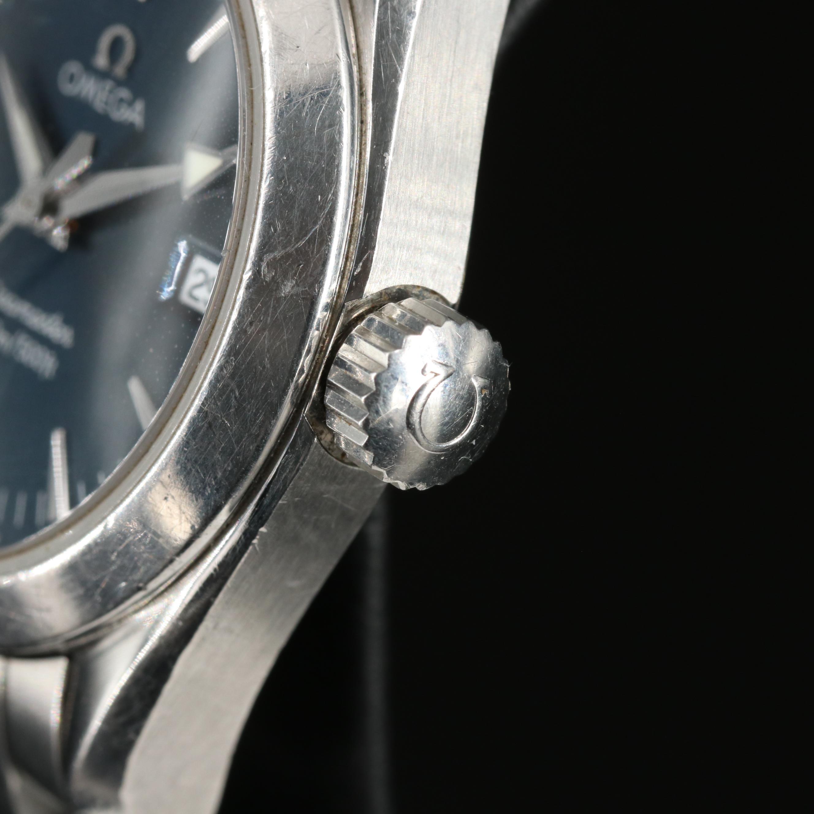 1998 Omega Seamaster Aqua Terra Date Watch