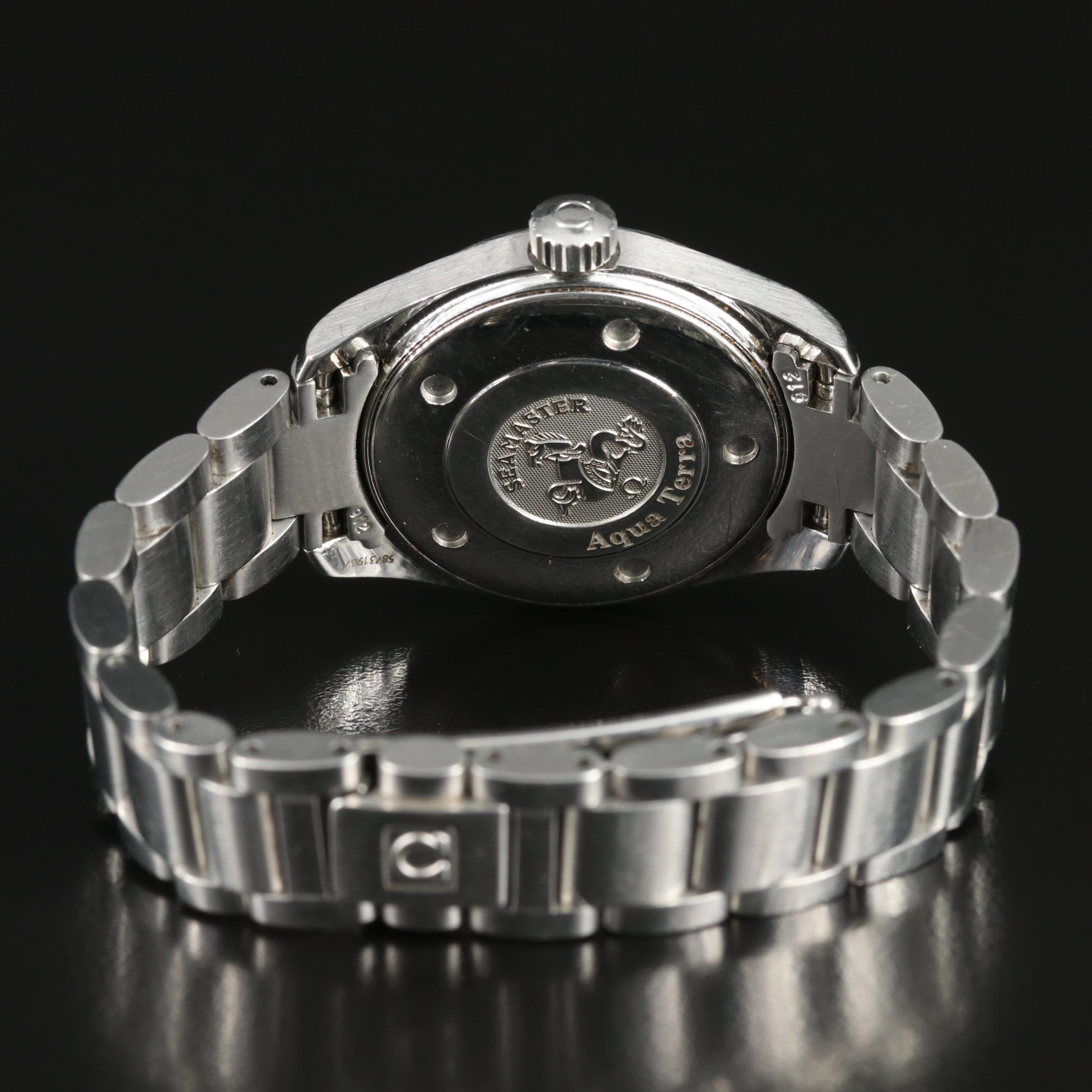 1998 Omega Seamaster Aqua Terra Date Watch