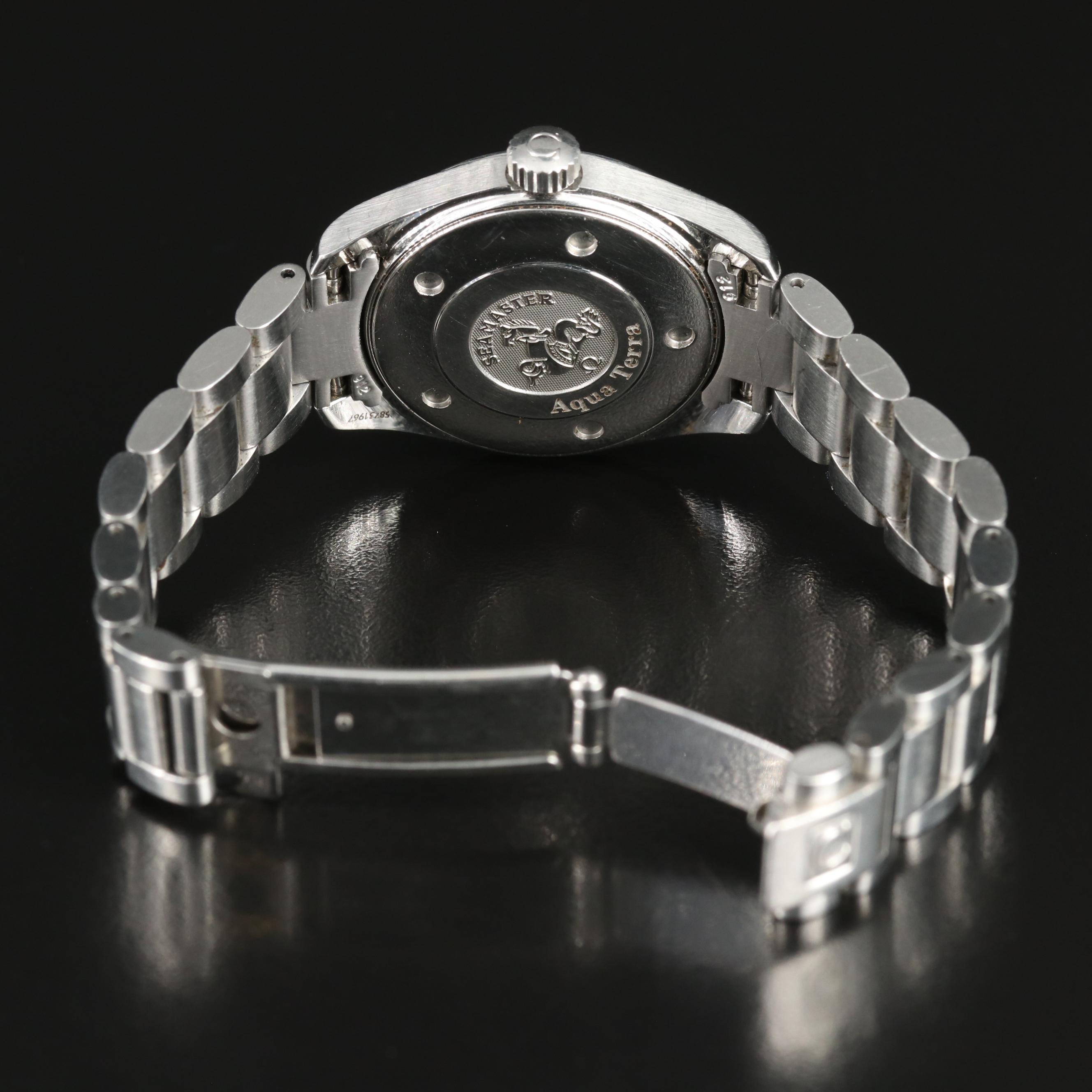 1998 Omega Seamaster Aqua Terra Date Watch