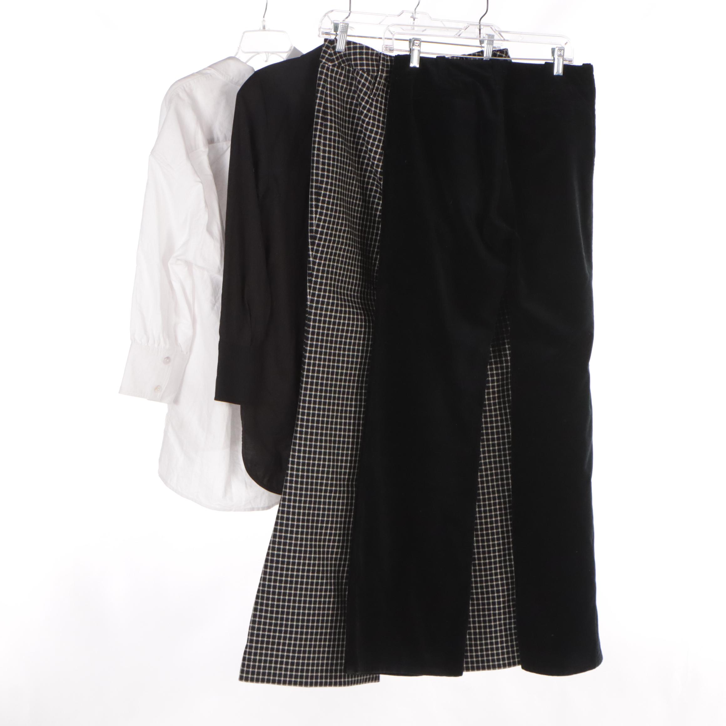 GSTQ and Pomander Palace Shirts with Smythe and Joseph Trousers