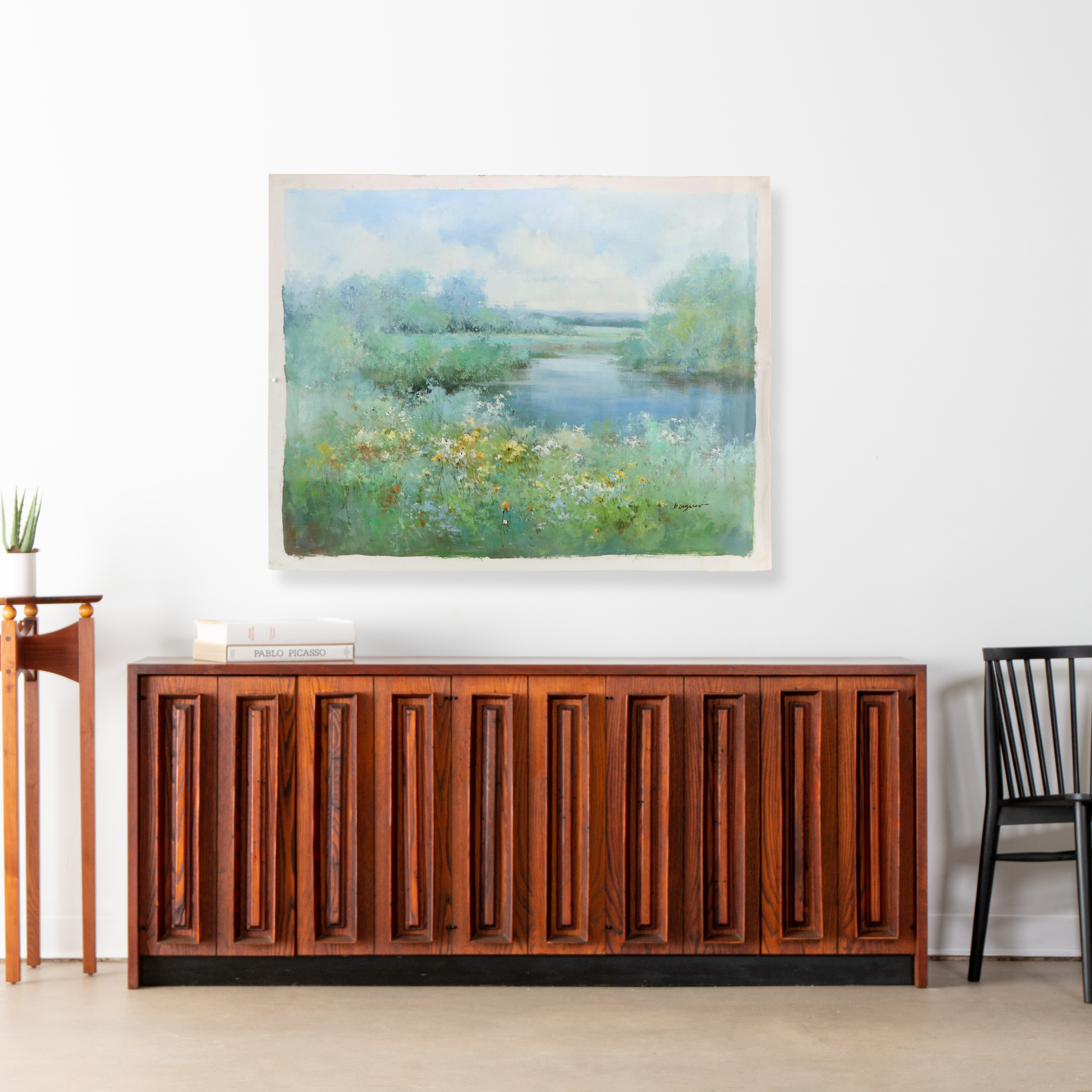 Kingston Landscape Oil Painting, 21st Century