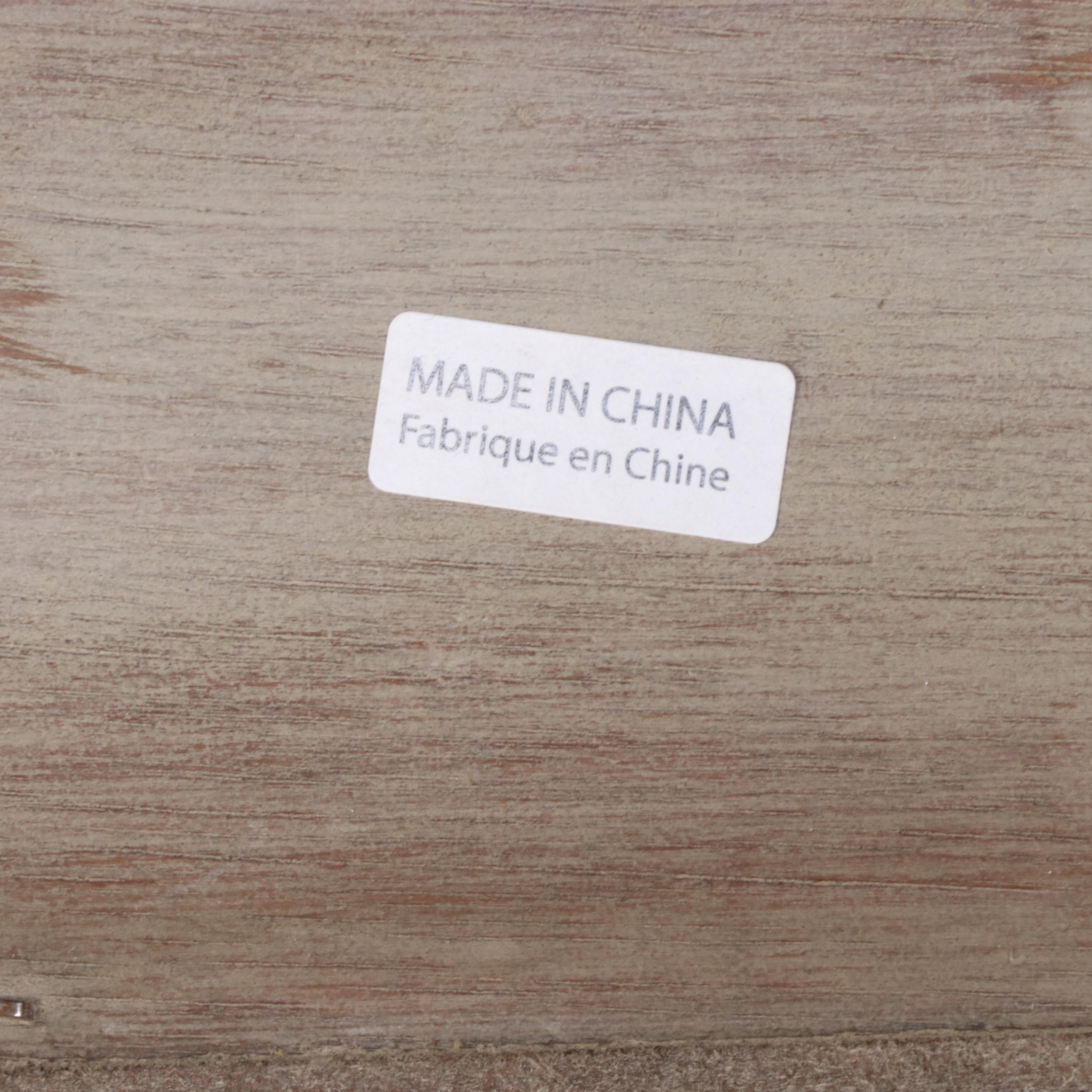 Restoration Hardware Natural Finish Wood Large Wall Mirror, Contemporary