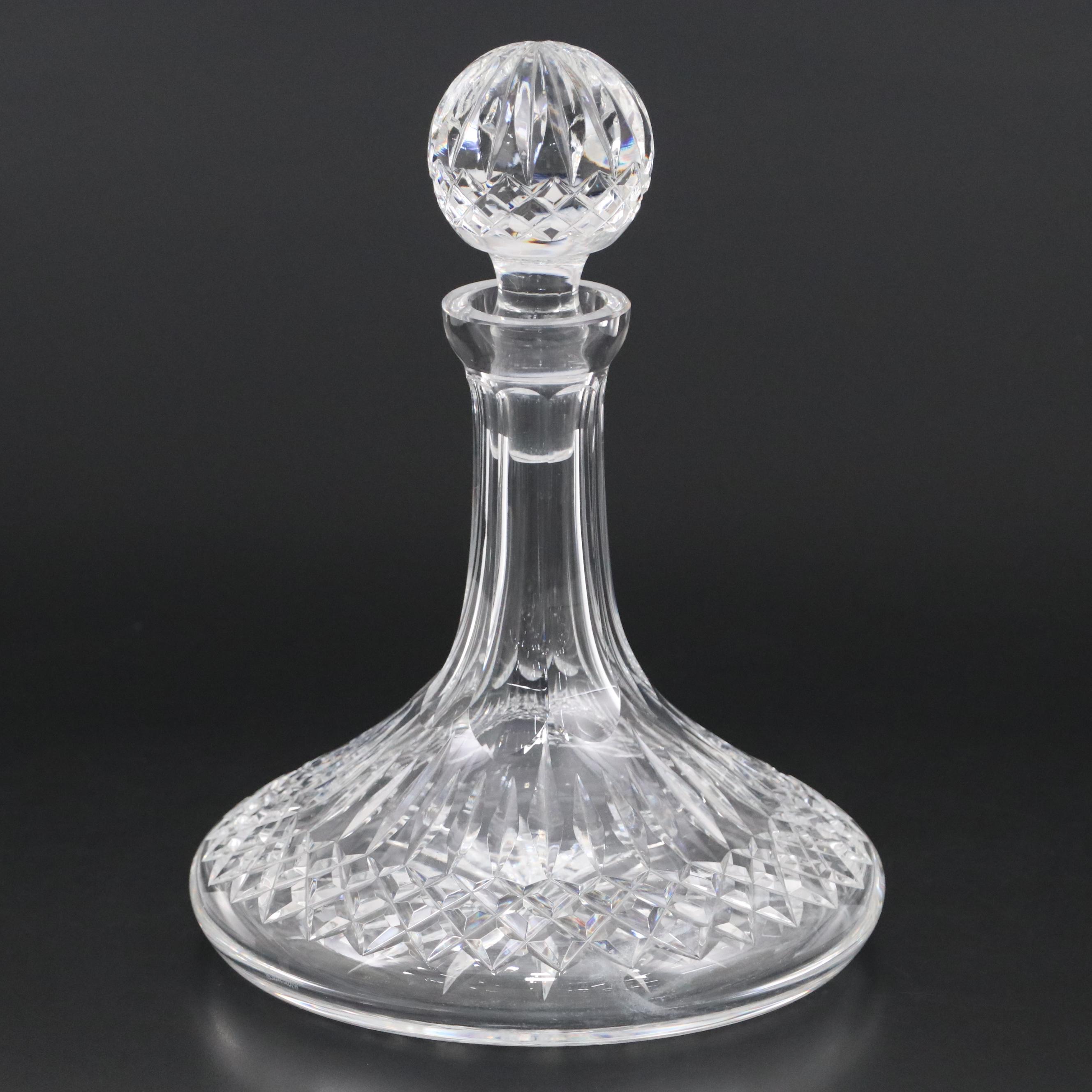 Waterford Crystal "Lismore" Ship's Decanter