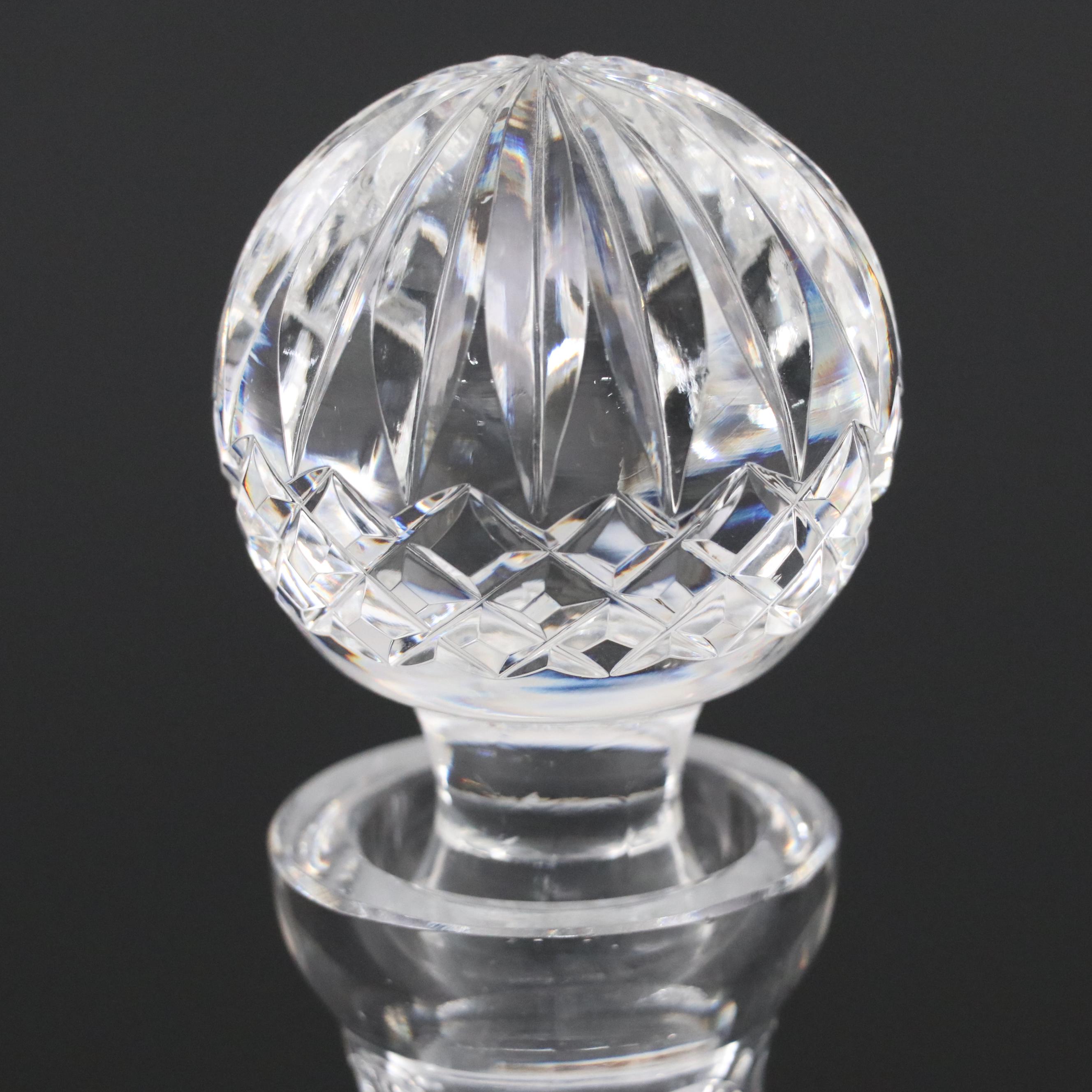 Waterford Crystal "Lismore" Ship's Decanter