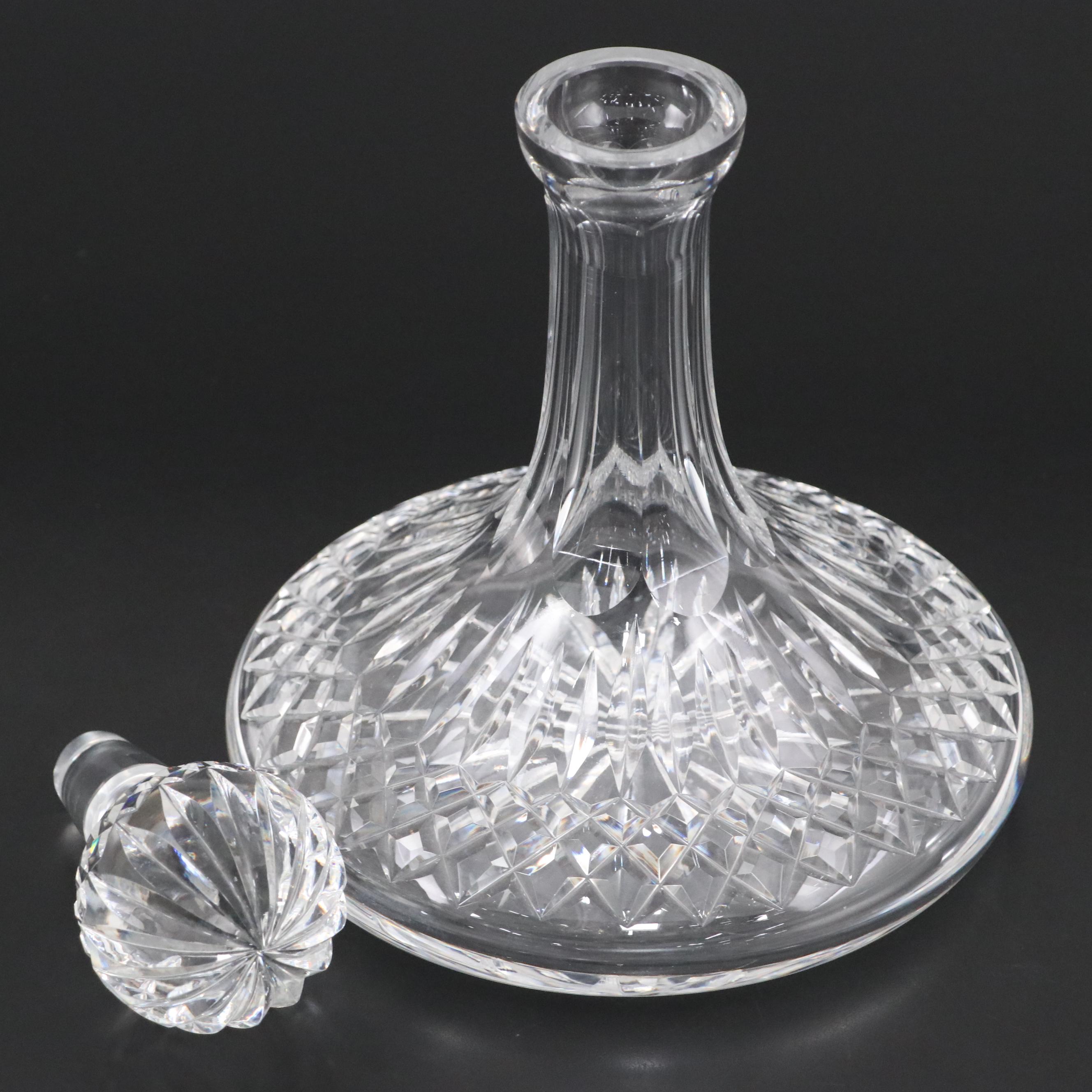 Waterford Crystal "Lismore" Ship's Decanter