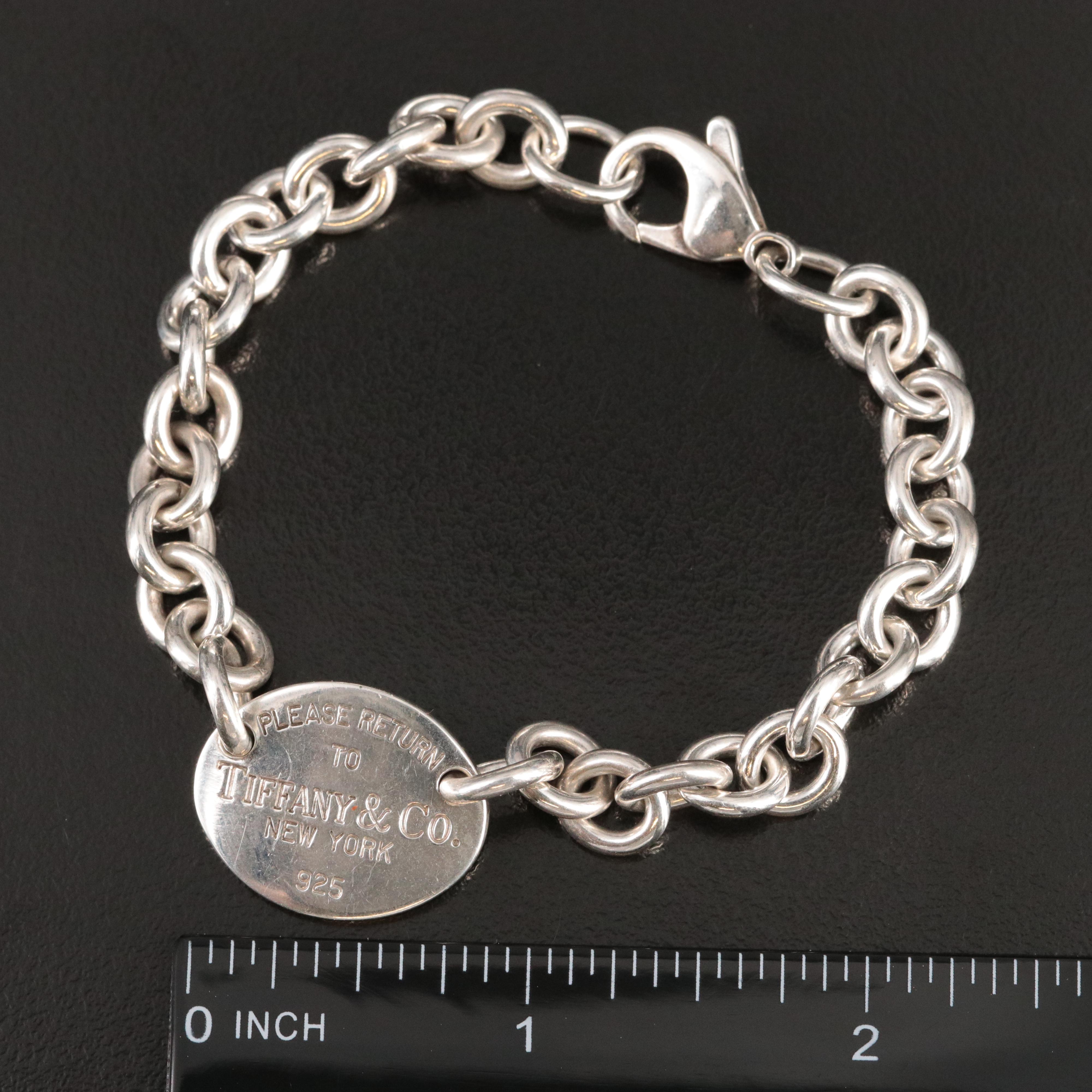 Tiffany & Co. Return to Tiffany Oval Tag Bracelet