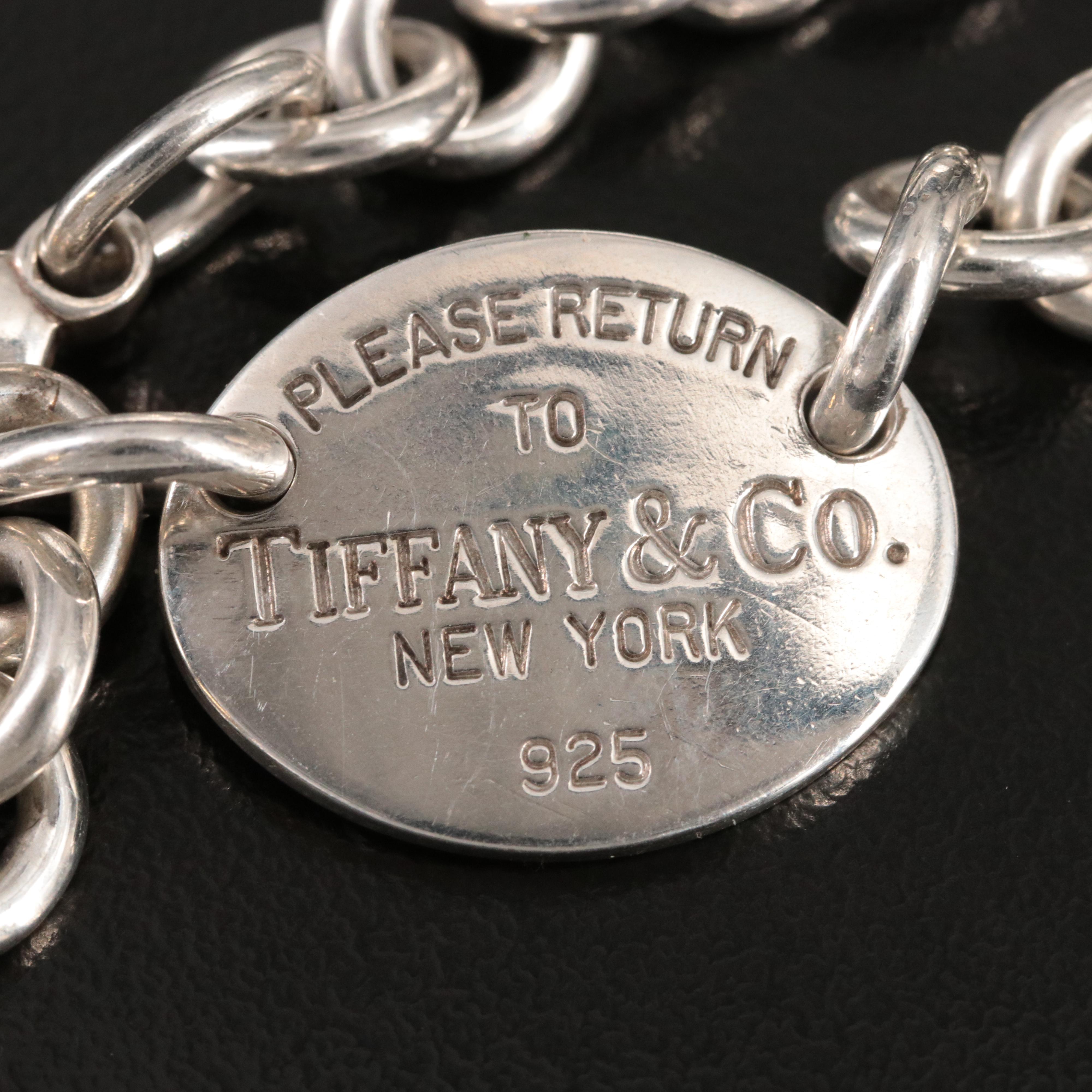 Tiffany & Co. Return to Tiffany Oval Tag Bracelet