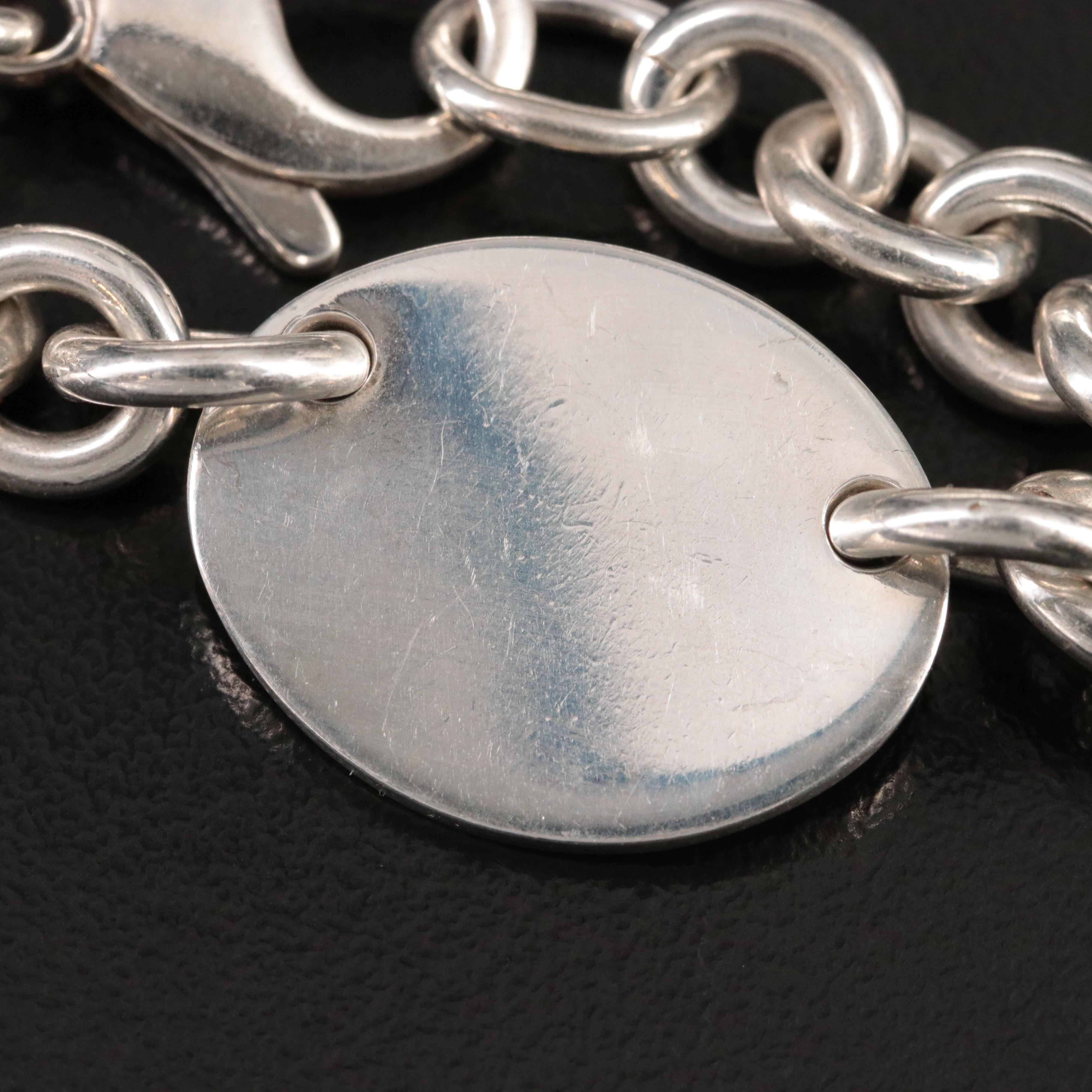 Tiffany & Co. Return to Tiffany Oval Tag Bracelet