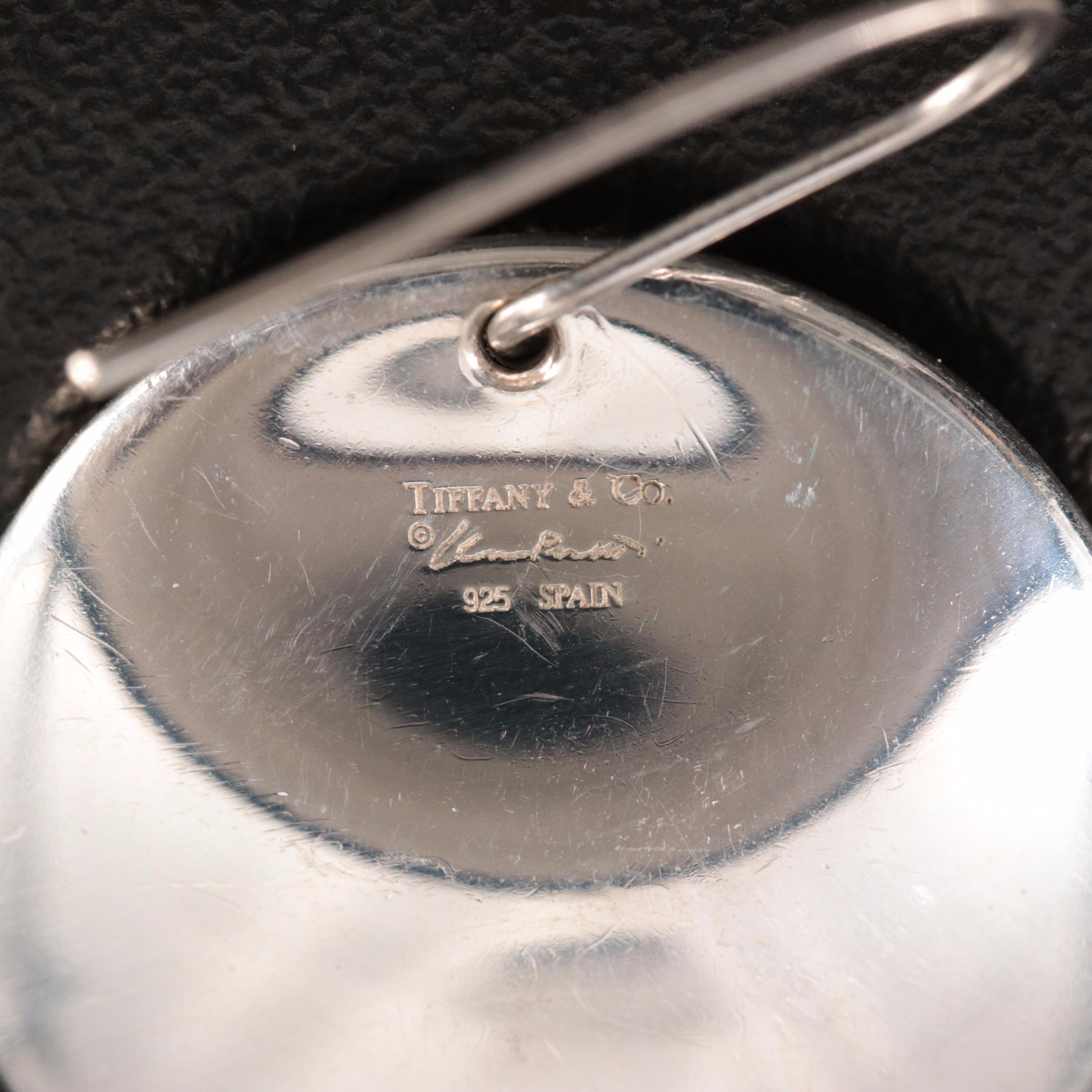 Elsa Peretti for Tiffany & Co. Sterling Disk Earrings